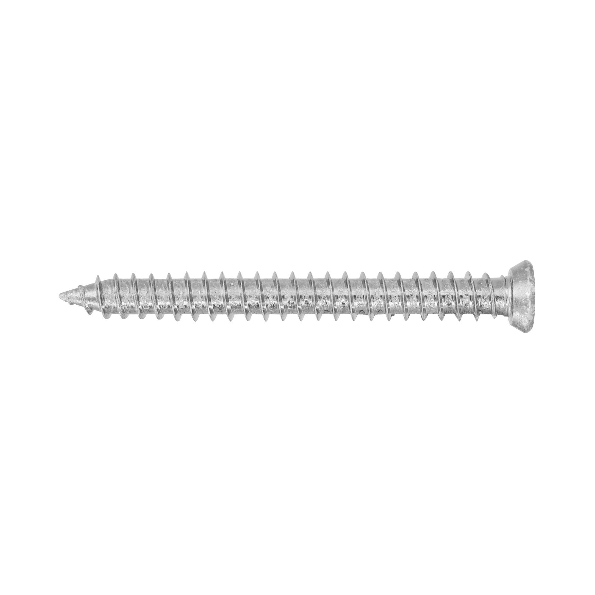 Rawlplug Bright zincplated Steel Concrete framing screws (Dia)7.5mm (L