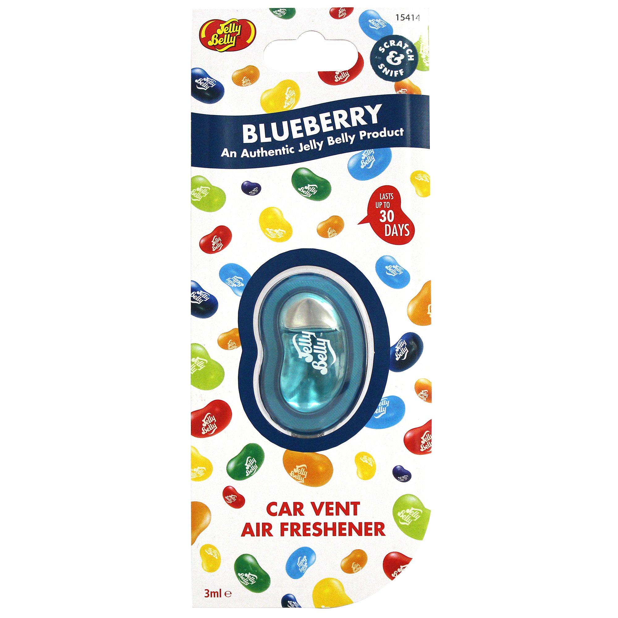 Jelly Belly Blueberry Car Vent Air Freshener Departments DIY at B&Q