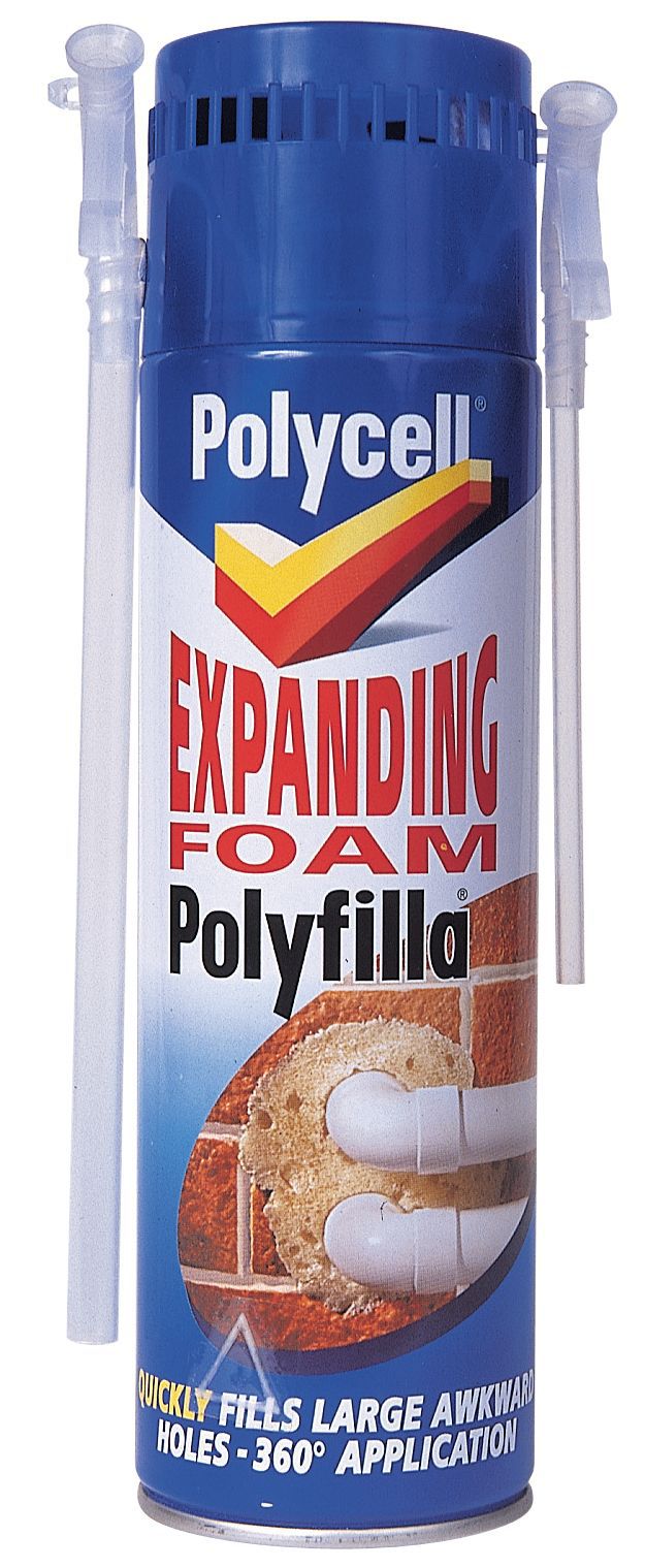 Polycell Polyfilla Expanding Foam | Departments | DIY at B&Q