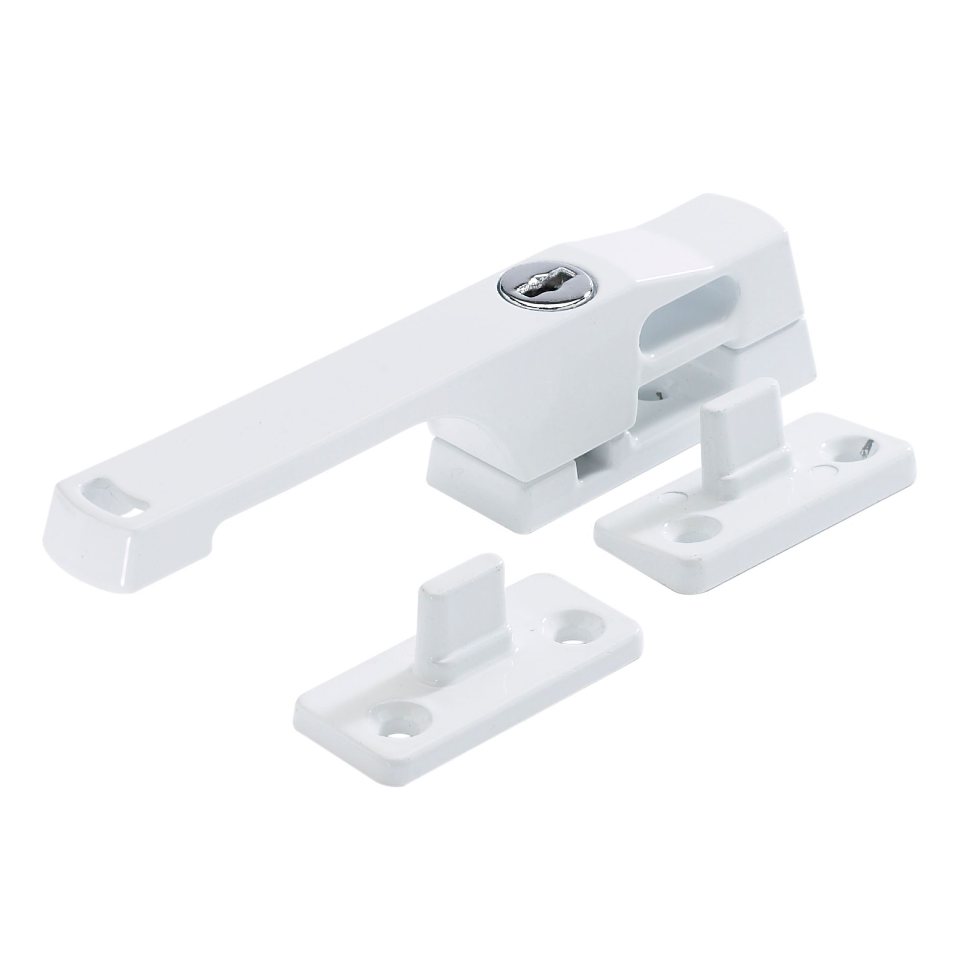 Yale White Lockable Window lock Departments DIY at B&Q