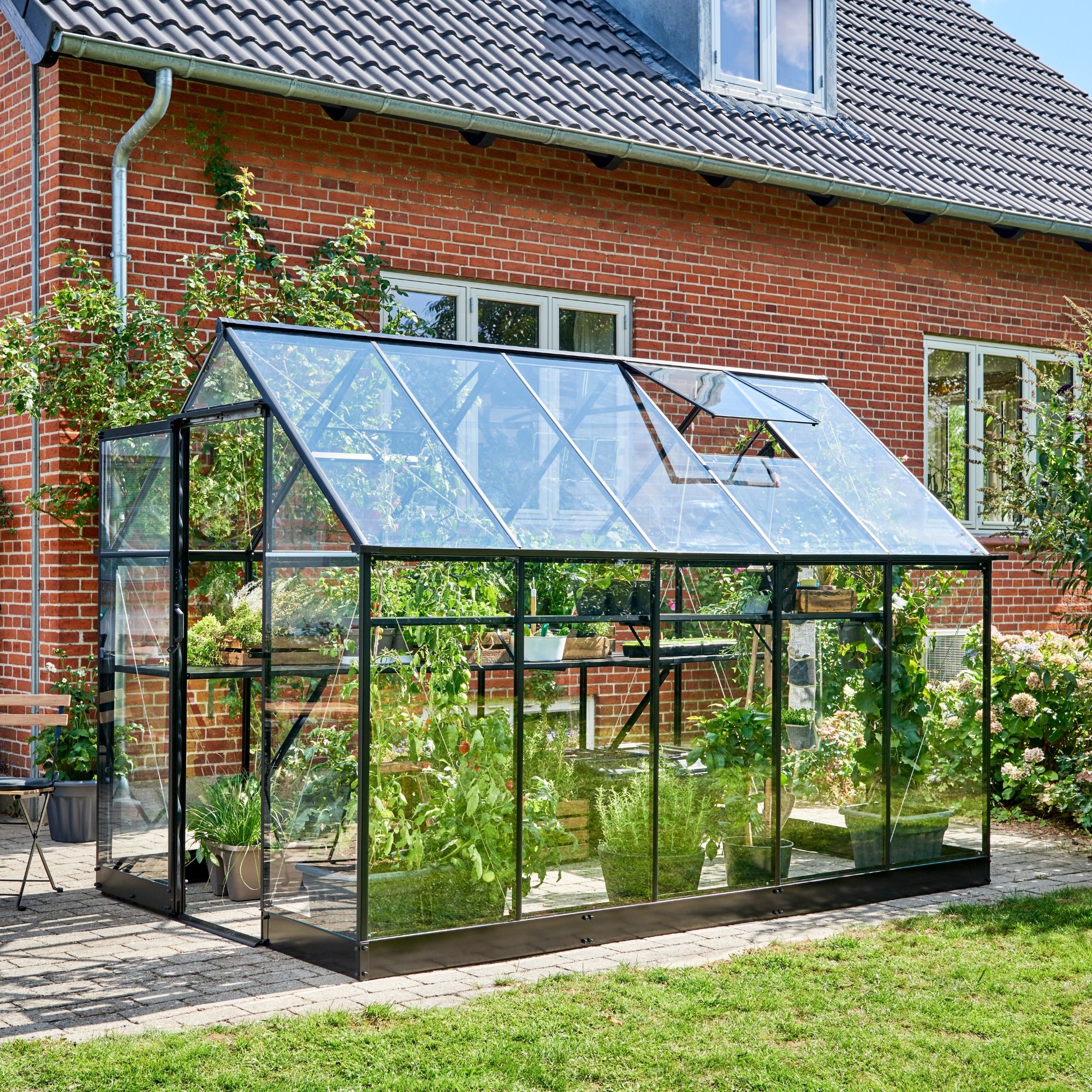 Halls Qube 10x6 Greenhouse | Departments | DIY At B&Q