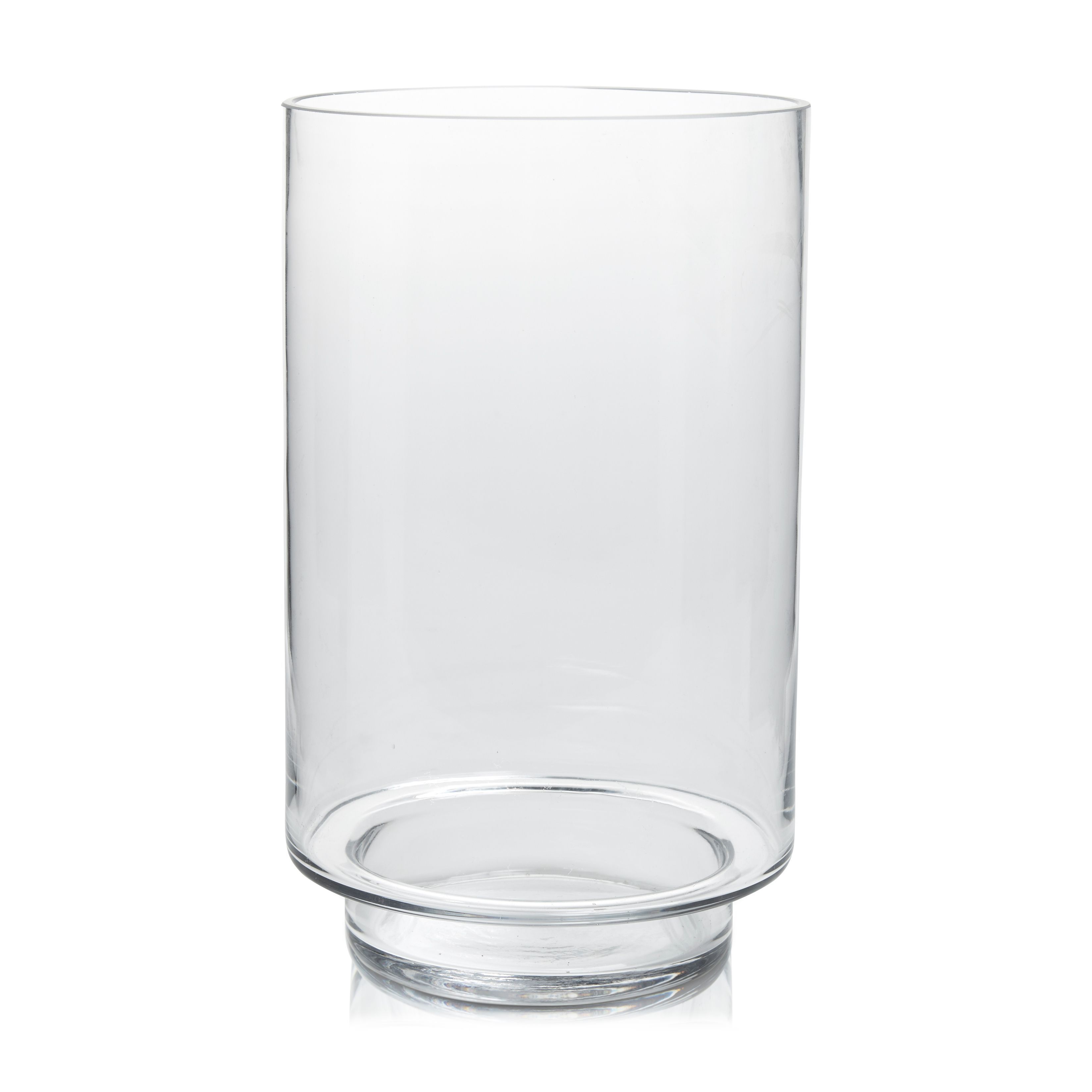 Glass Hurricane Vase Large Departments Diy At Bandq 