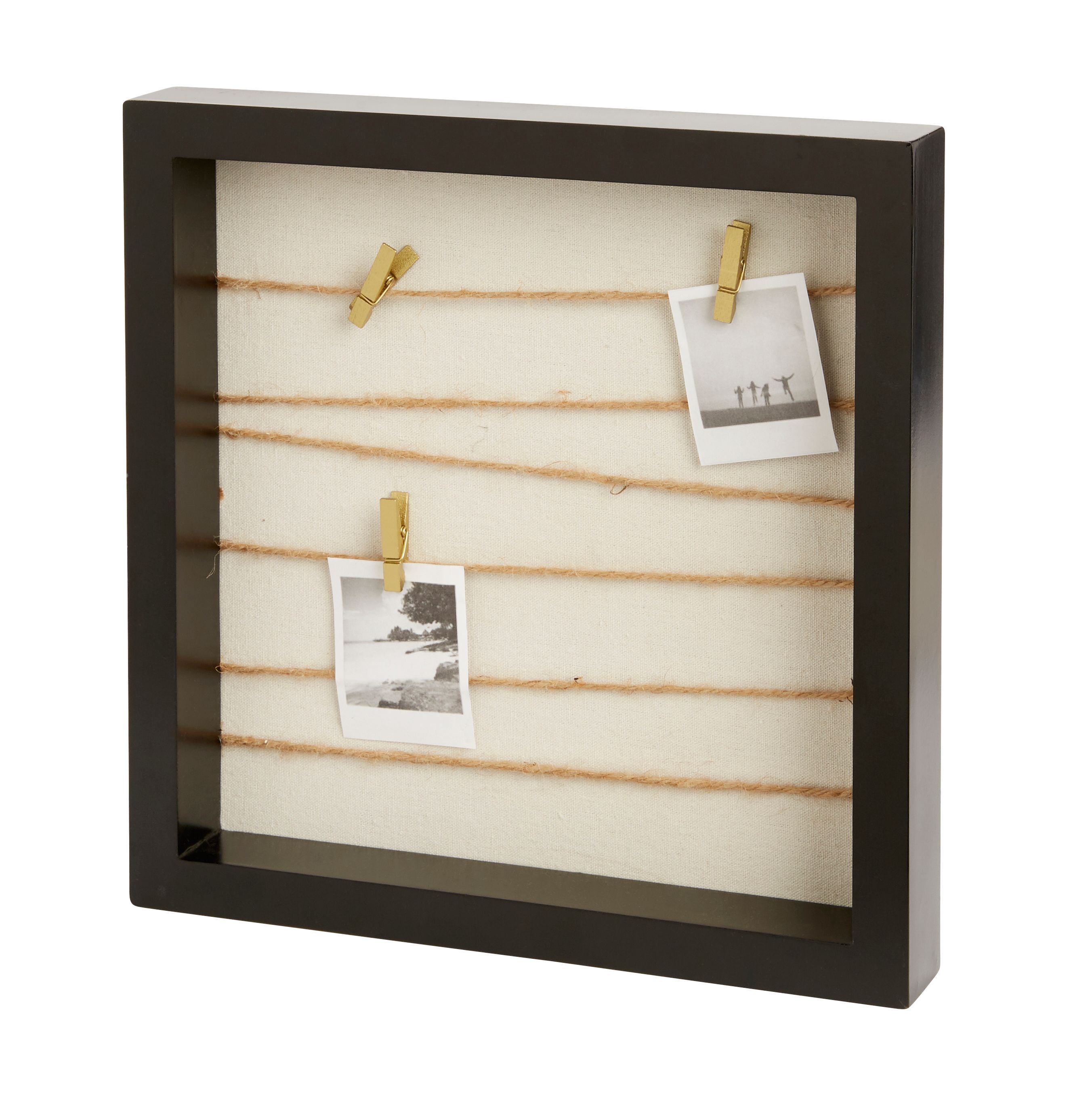 Black Peg Photo frame (H)300mm x (W)300mm Departments DIY at B&Q