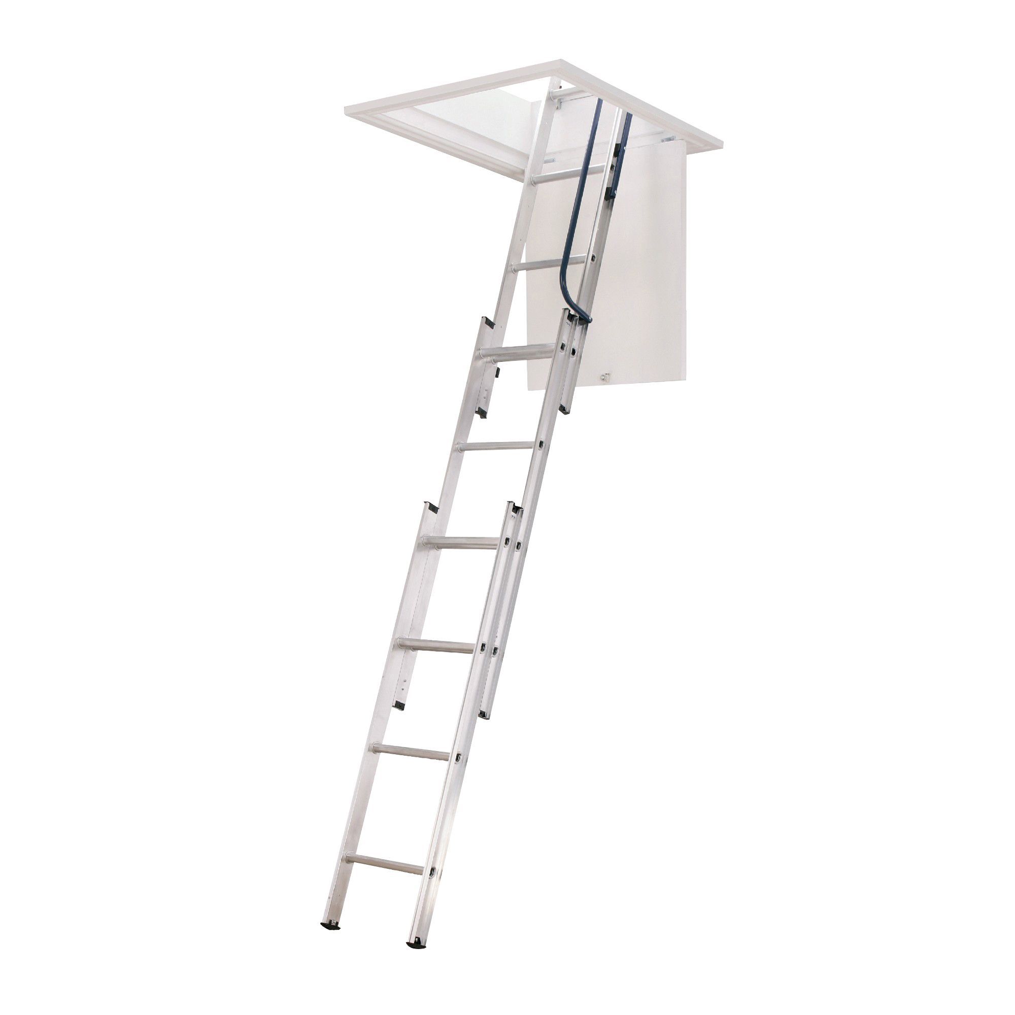 Abru 3 Section 12 Tread Sliding Loft Ladder | Departments | DIY At B&Q