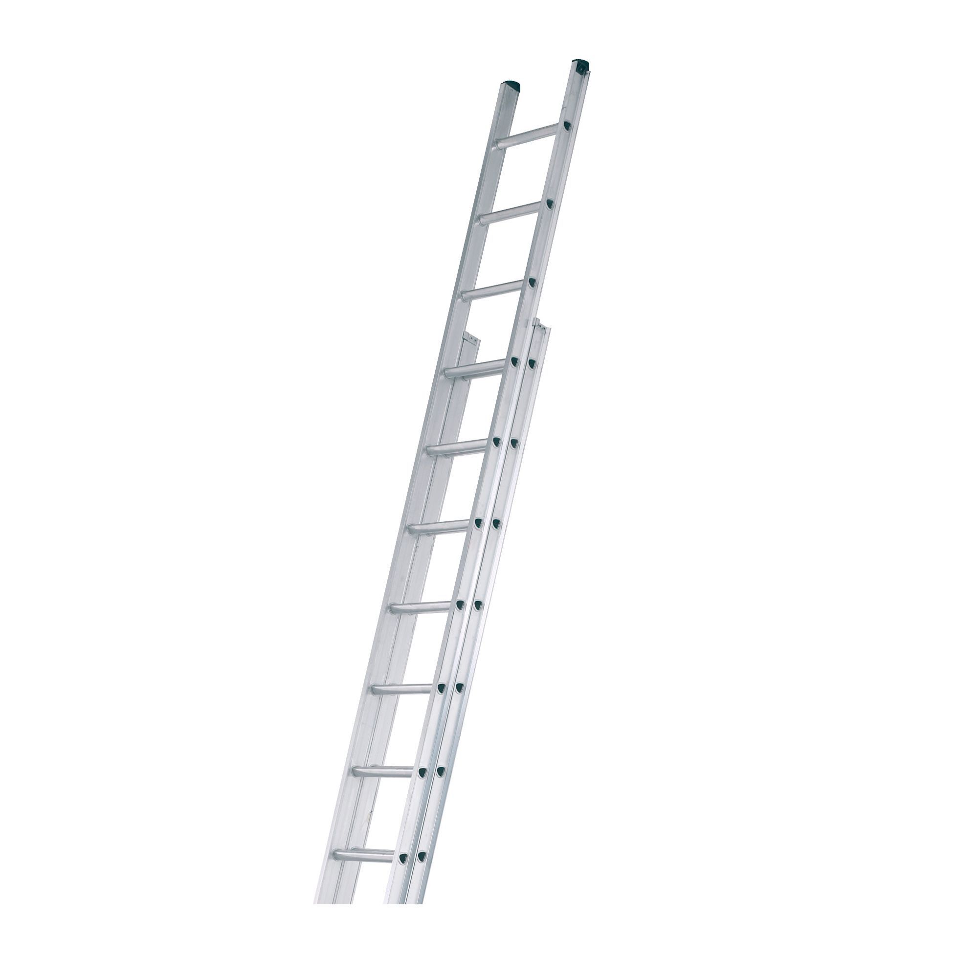 Abru Aluminium Double Extension Ladder, (H)5.62M | Departments | DIY At B&Q