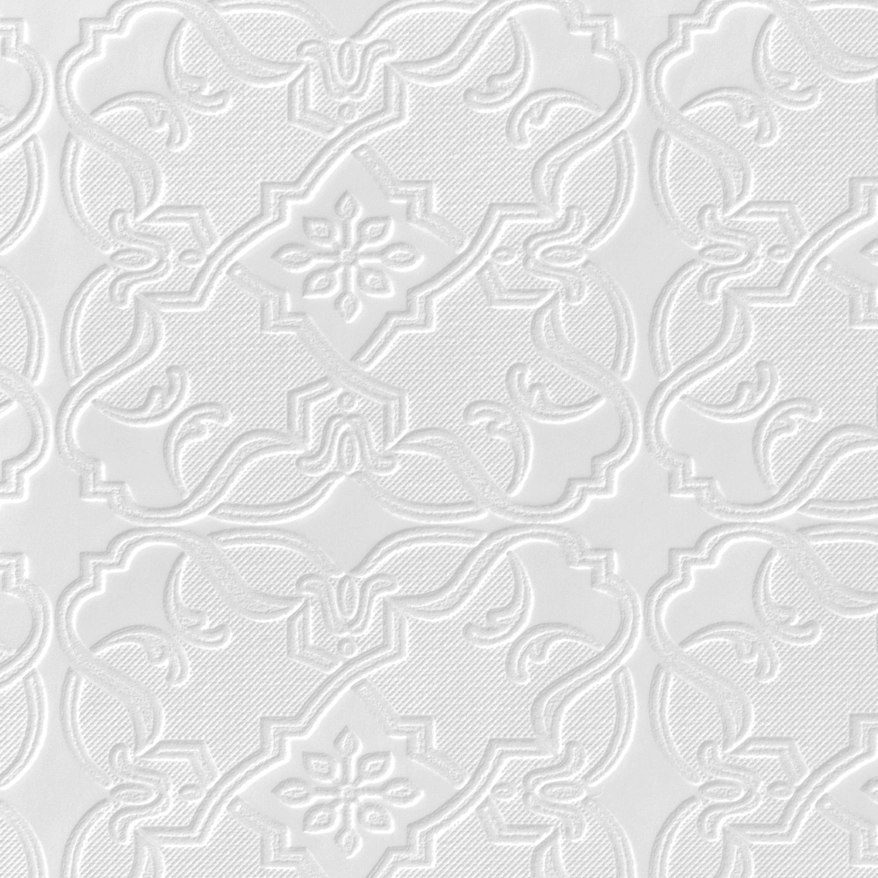 Anaglypta Luxury White Maxwell Paintable Wallpaper | Departments | DIY ...