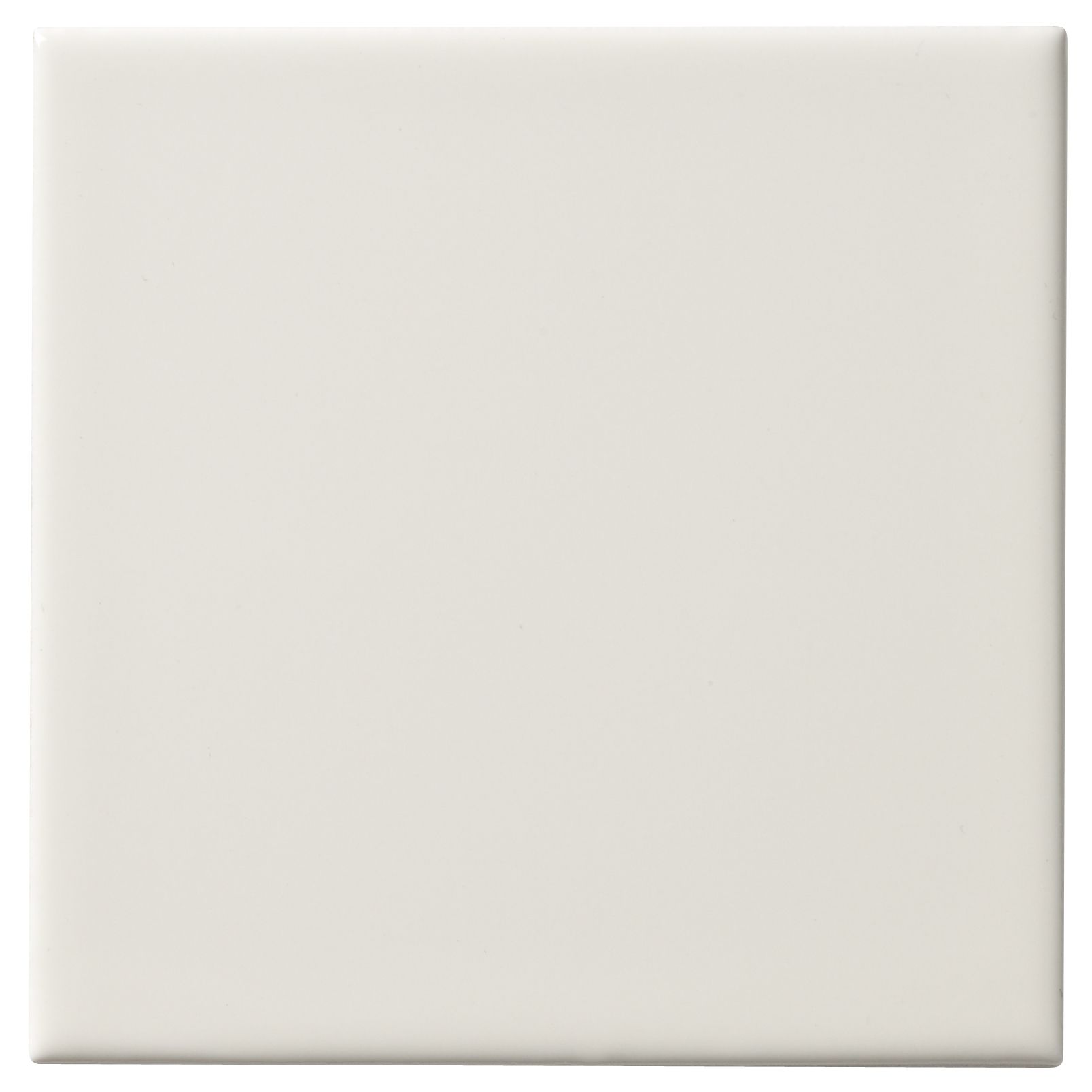 Utopia Cream Ceramic Wall Tile, Pack of 25, (L)100mm (W)100mm