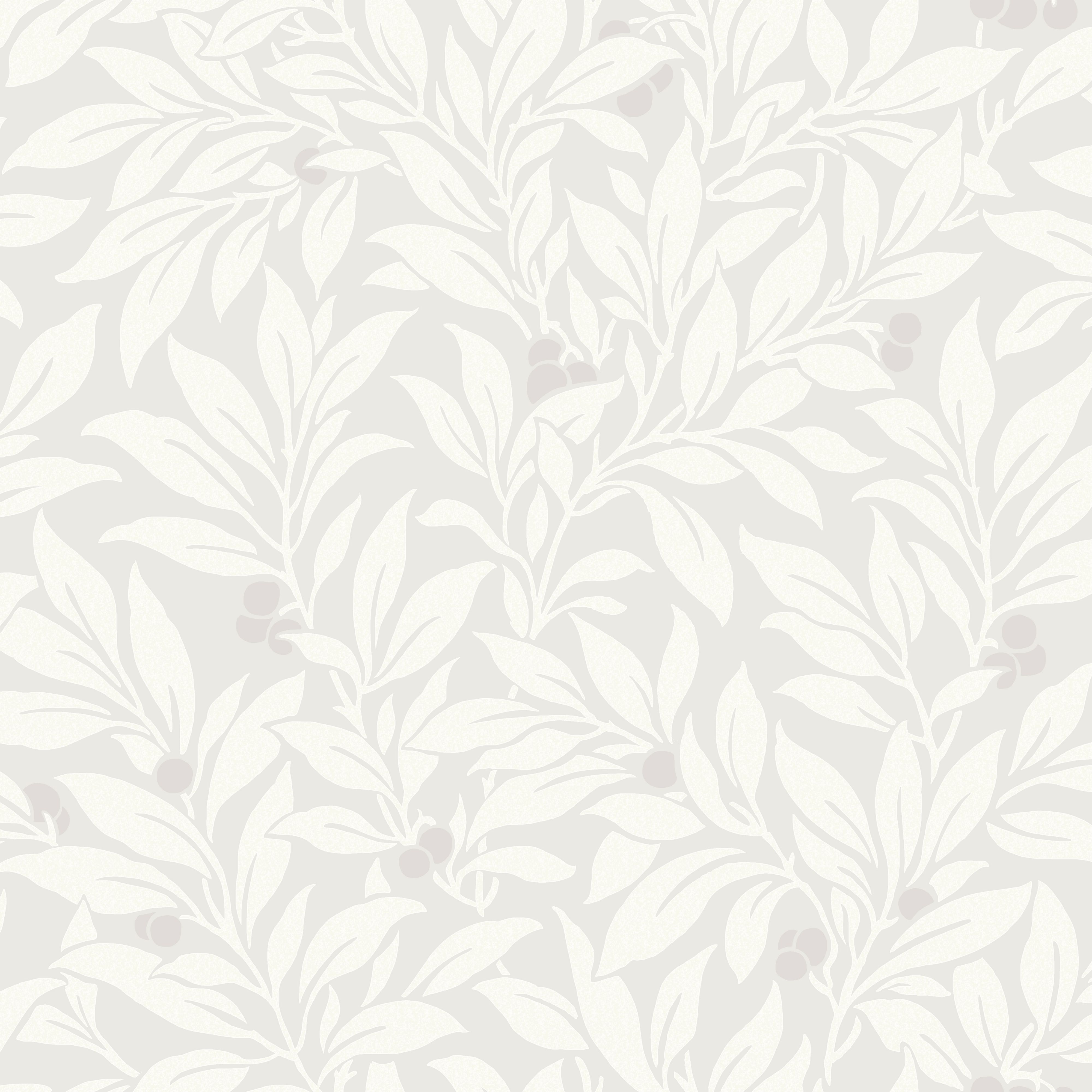 Fine décor Mulberry Soft grey Floral Wallpaper | Departments | DIY at B&Q