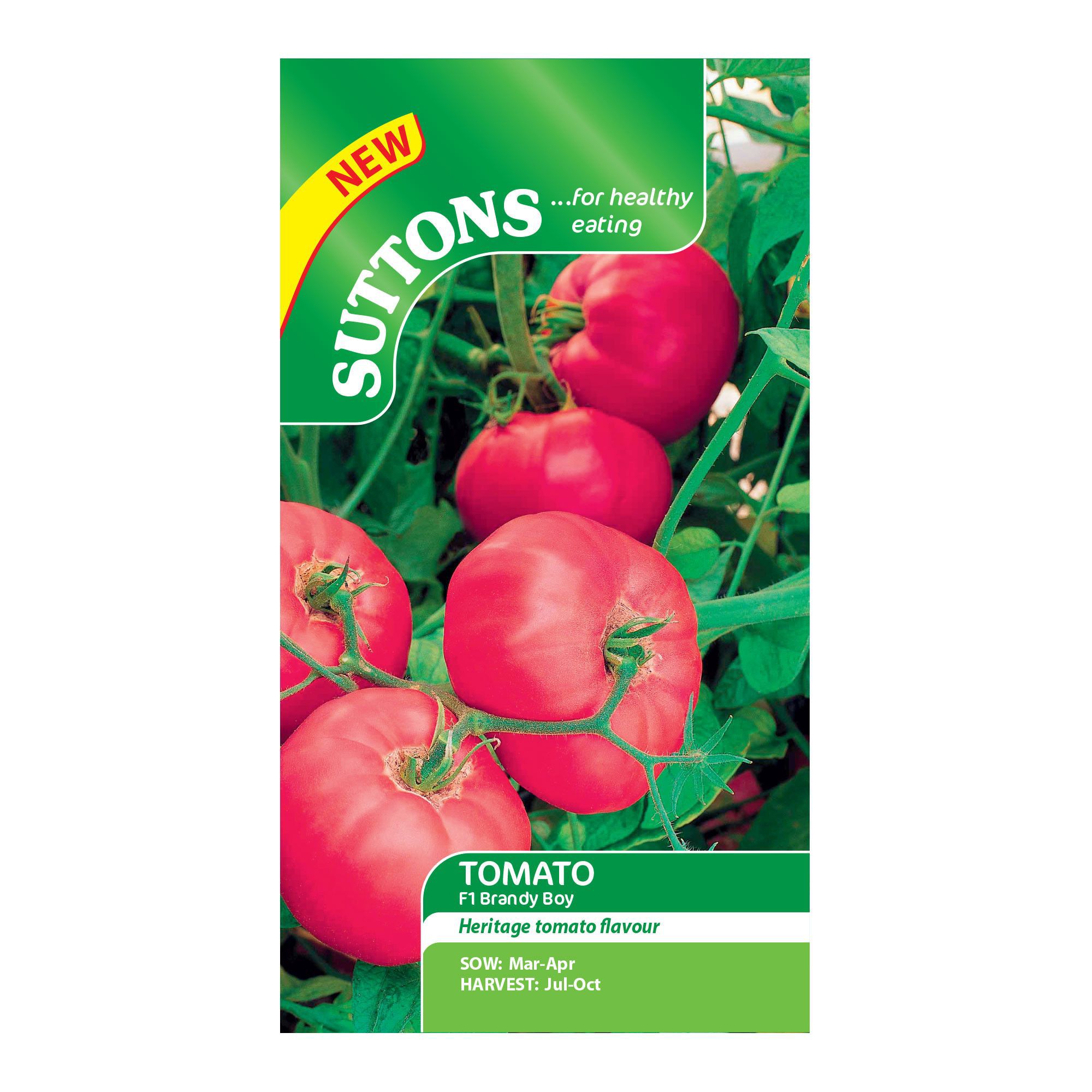 Suttons Tomato Seeds, F1 Brandy boy Departments DIY at B&Q