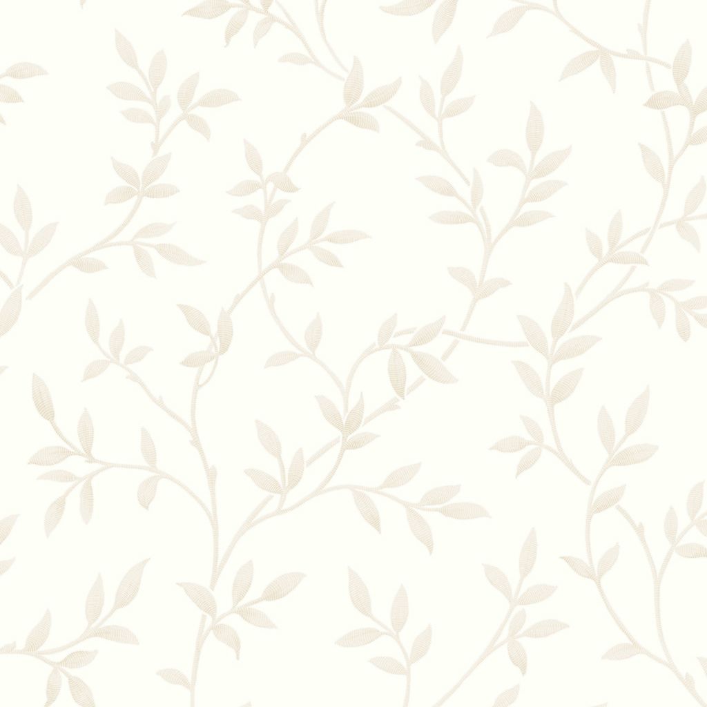 Graham & Brown Superfresco Ivory Leaf Wallpaper | Departments | DIY at B&Q