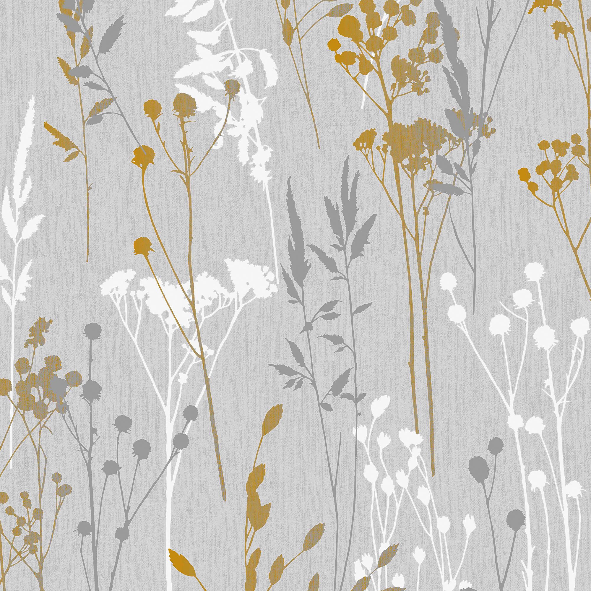 B And Q Grey And Yellow Wallpaper - carrotapp