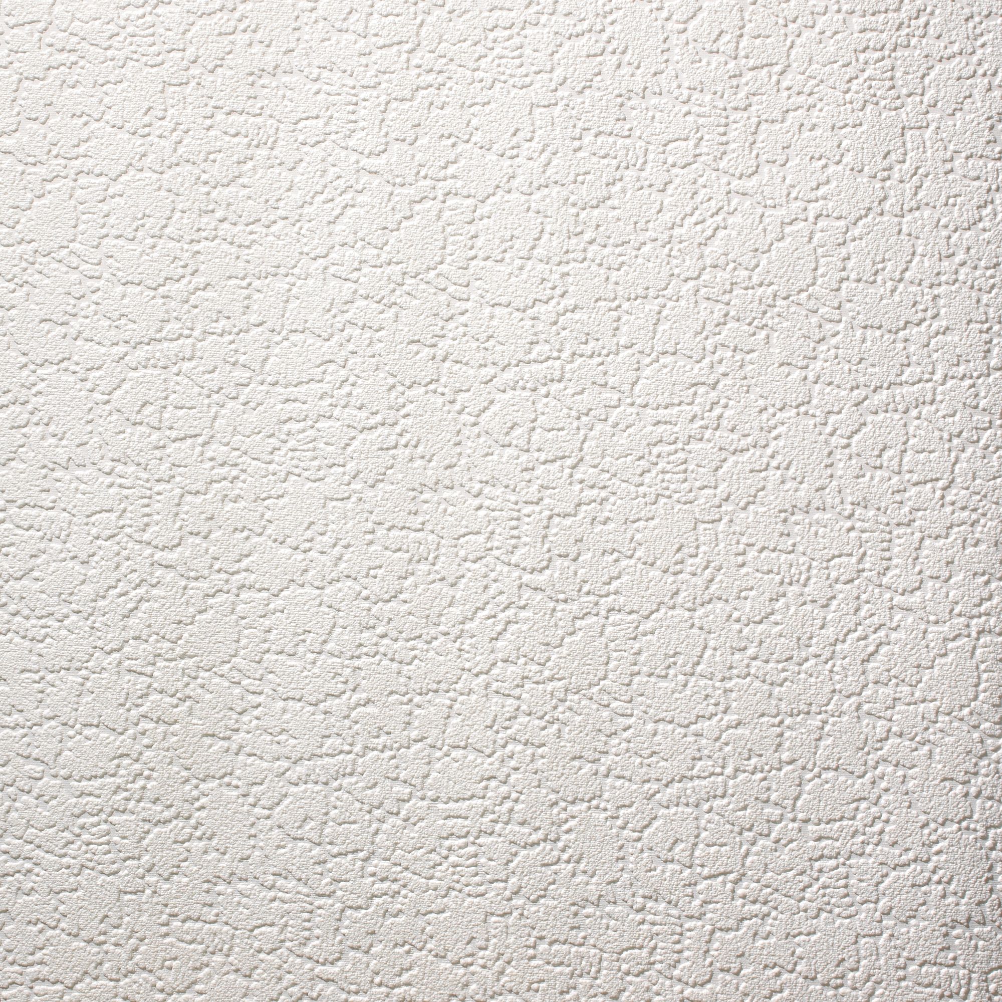 Graham & Brown Superfresco White Snow Textured Paintable Wallpaper