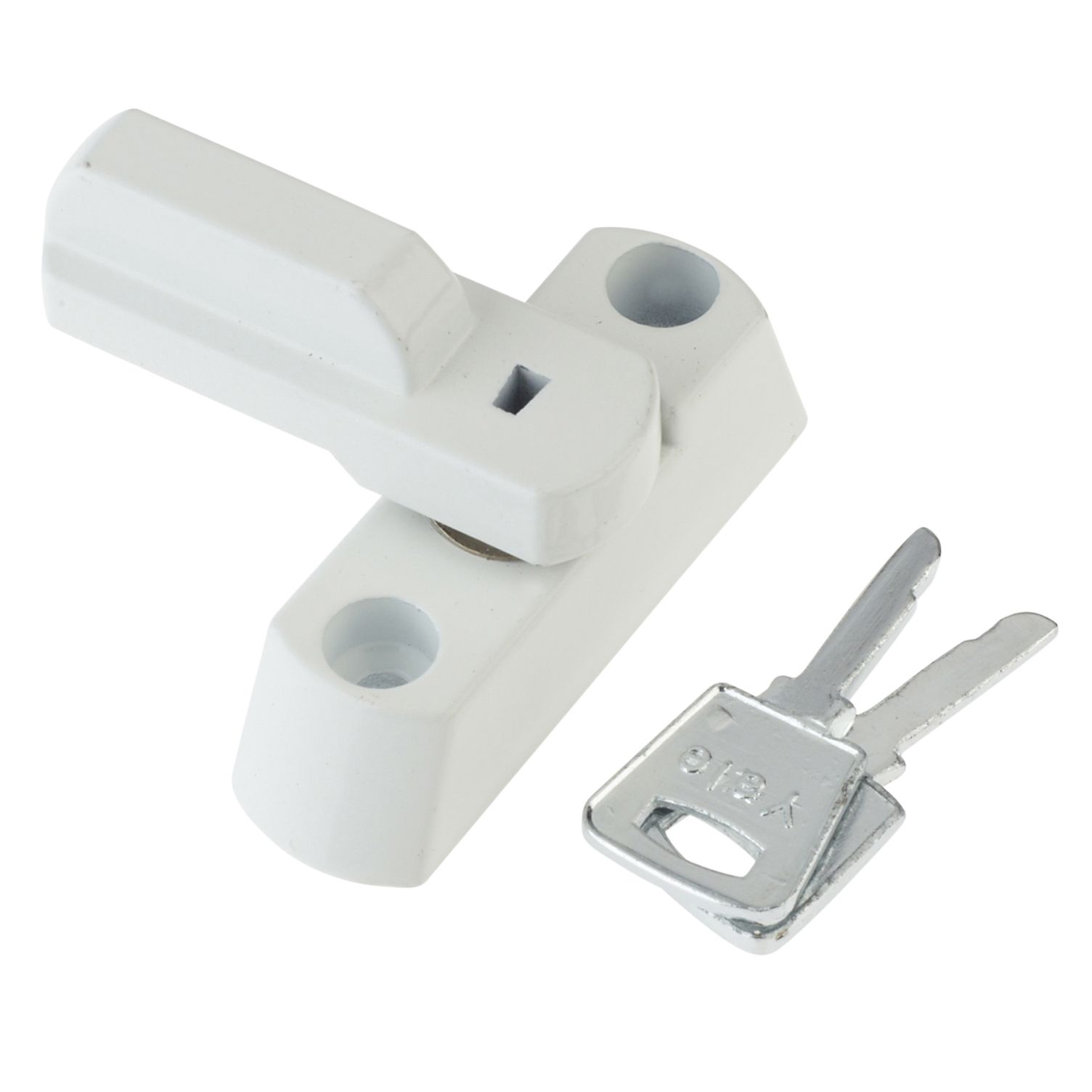 Yale White uPVC Window Lock Departments DIY at B&Q