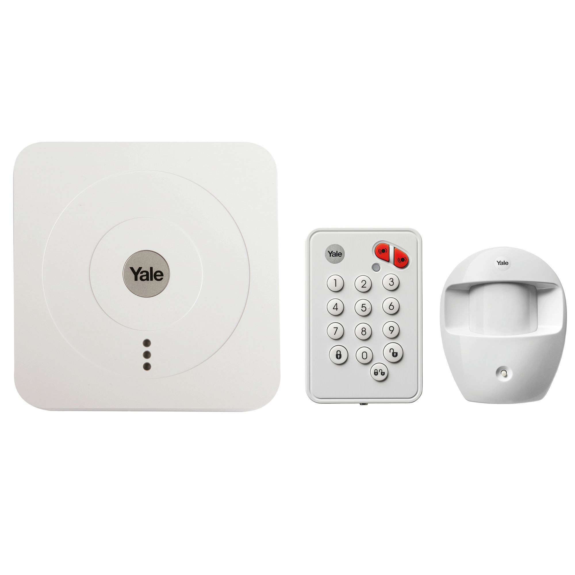 Yale Wireless Smart Home Alarm Starter Kit Departments Diy At B Q