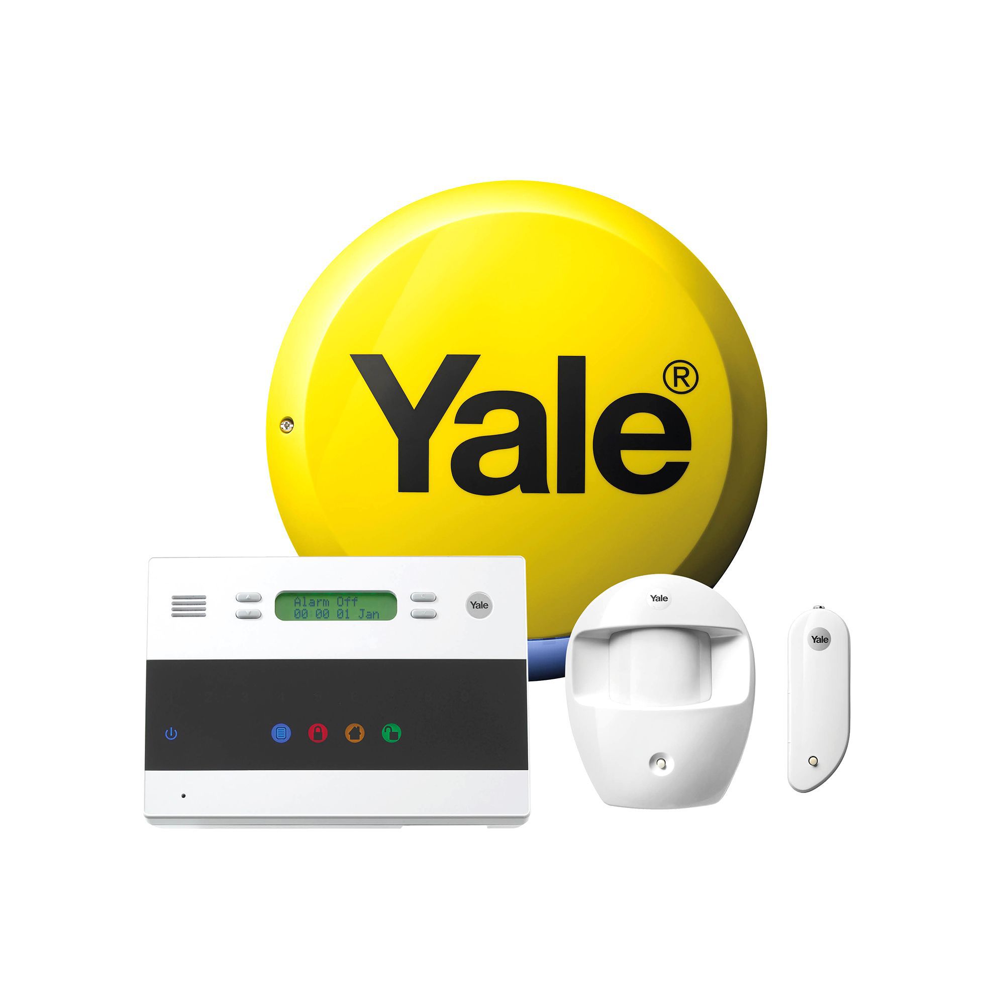 Yale Wireless Easy Fit Telecommunicating Starter Alarm Departments Diy At B Q