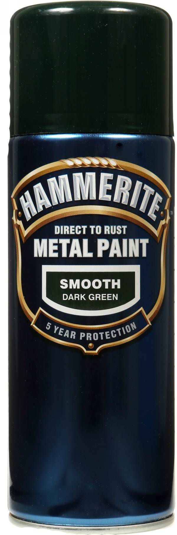 Hammerite Dark green Gloss Spray paint, 400ml Departments DIY at B&Q