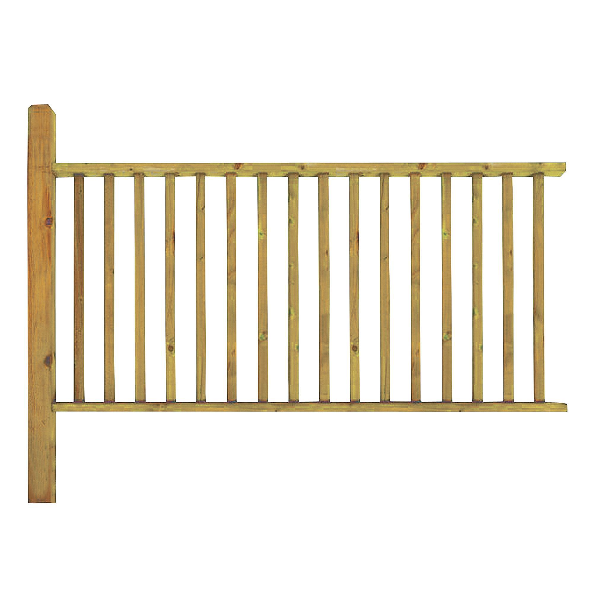 Balustrade running kit, (L)2400mm (W)250mm Kit
