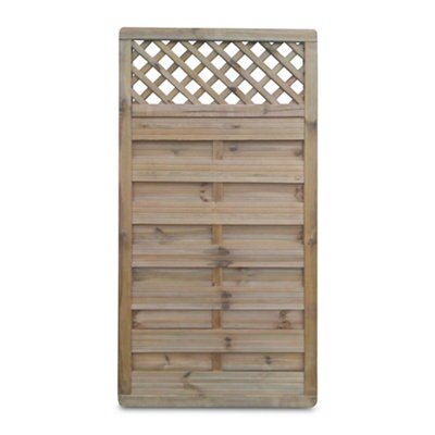 Wooden Panel & Trellis 4X90X180 Pack 3