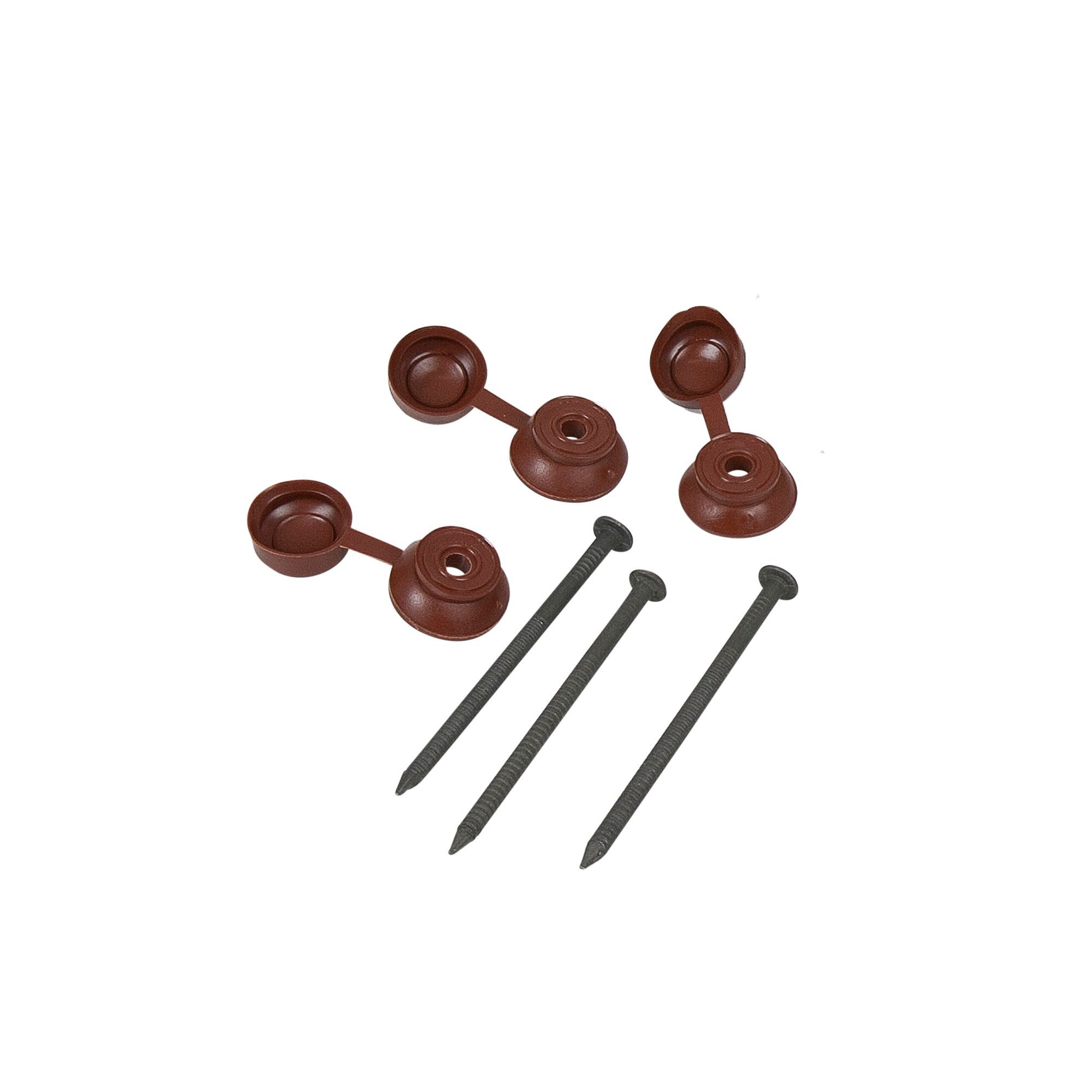 Red Coroline fixings pack of 400 Departments DIY at B&Q