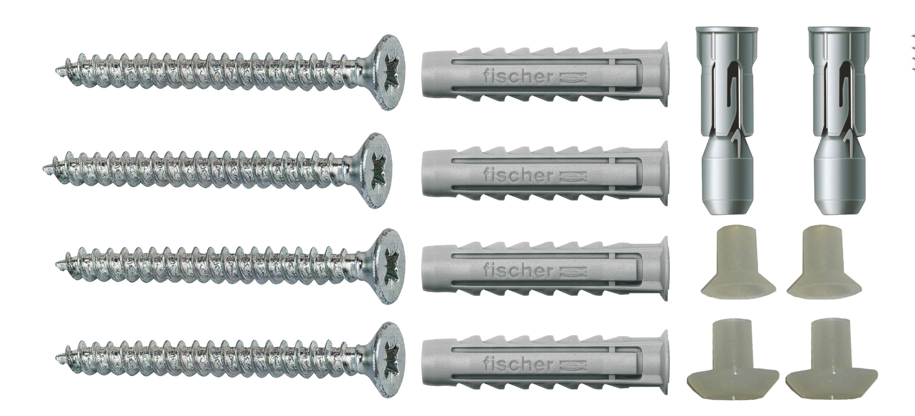 Fischer Sanitary fixing kit, 14 Pieces Departments DIY at B&Q