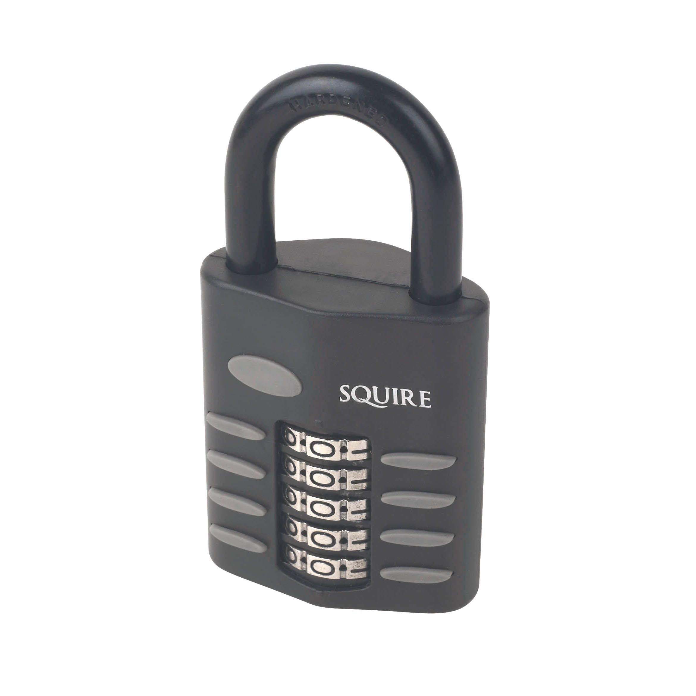 combination padlock b&q