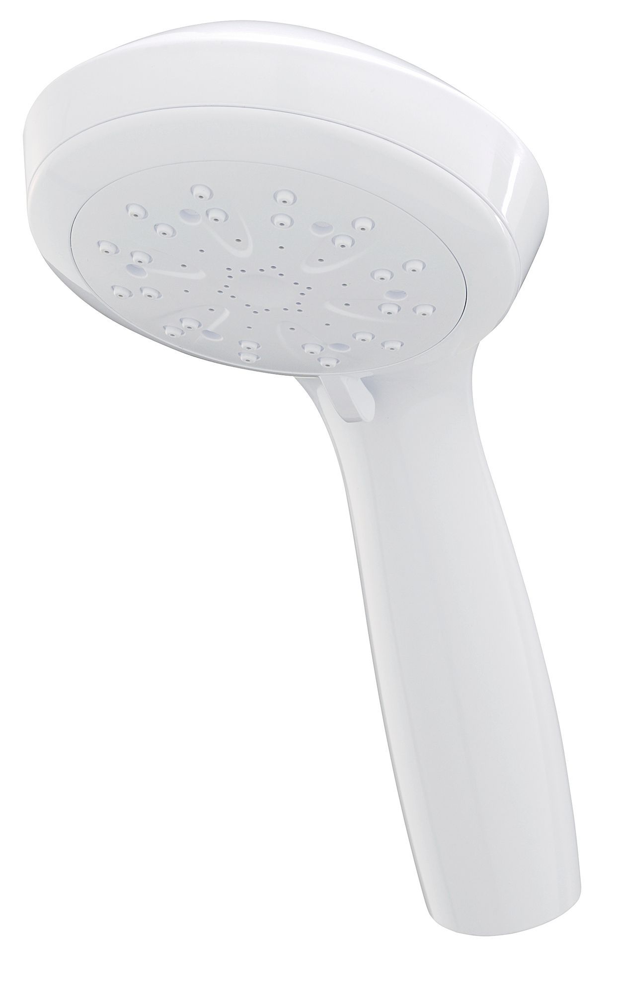 Triton Finish 5 Mode Shower Head.Triton 5 Spray White Shower Head Departments Diy At B Q