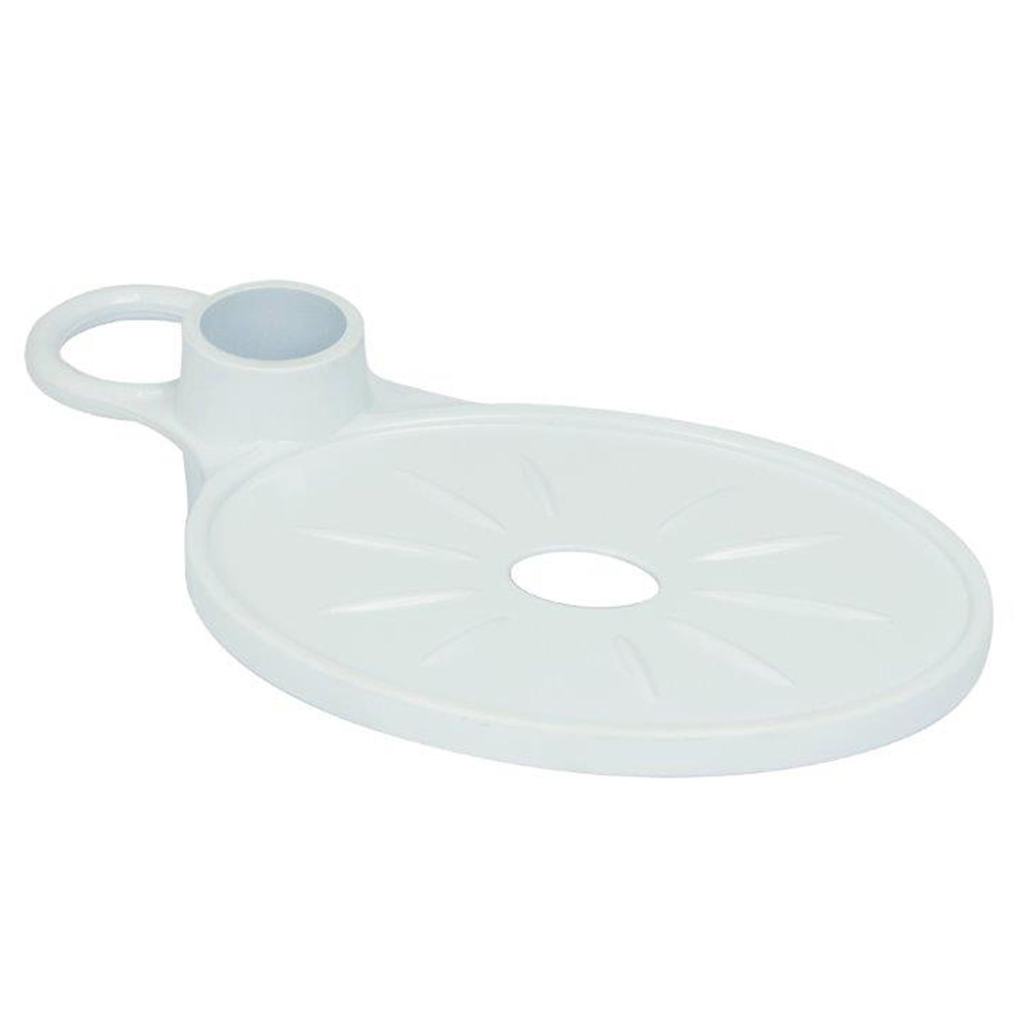 Triton Shower accessories White Rail mounted Soap dish Departments