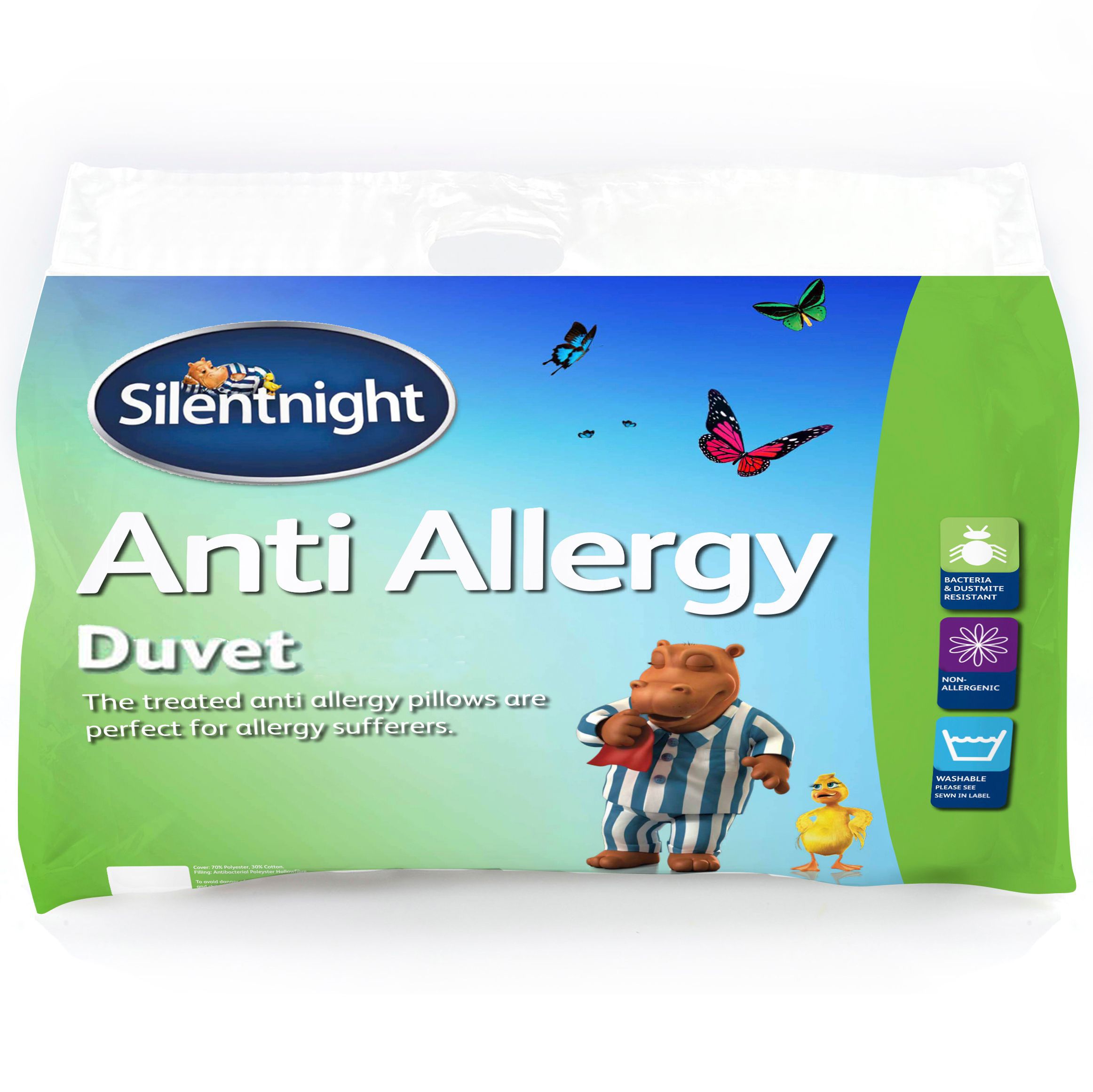 Silentnight 10.5 tog Antiallergy Double Duvet Departments DIY at B&Q