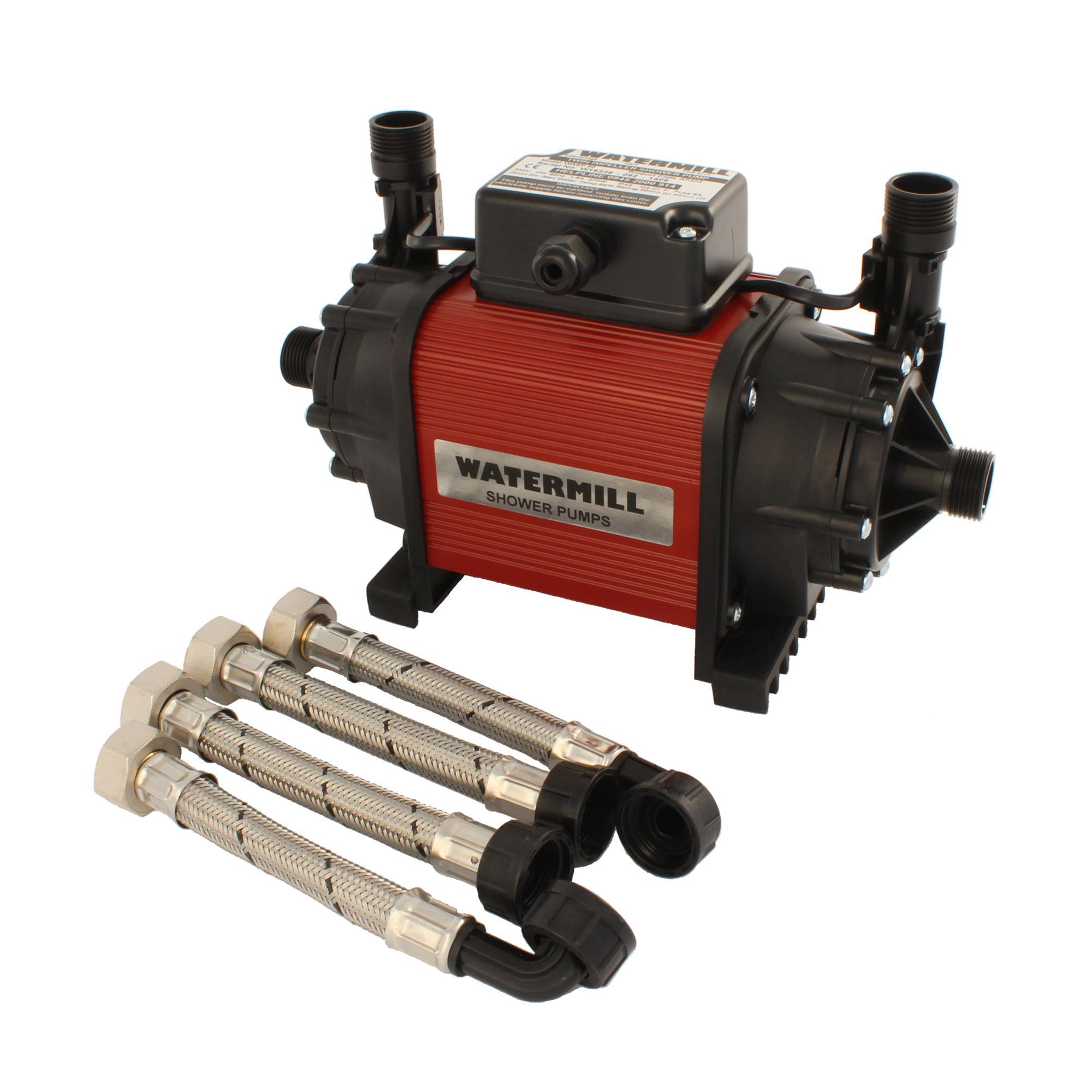Watermill 1.5 bar Shower pump (H)185mm (W)120mm (L)300mm Departments