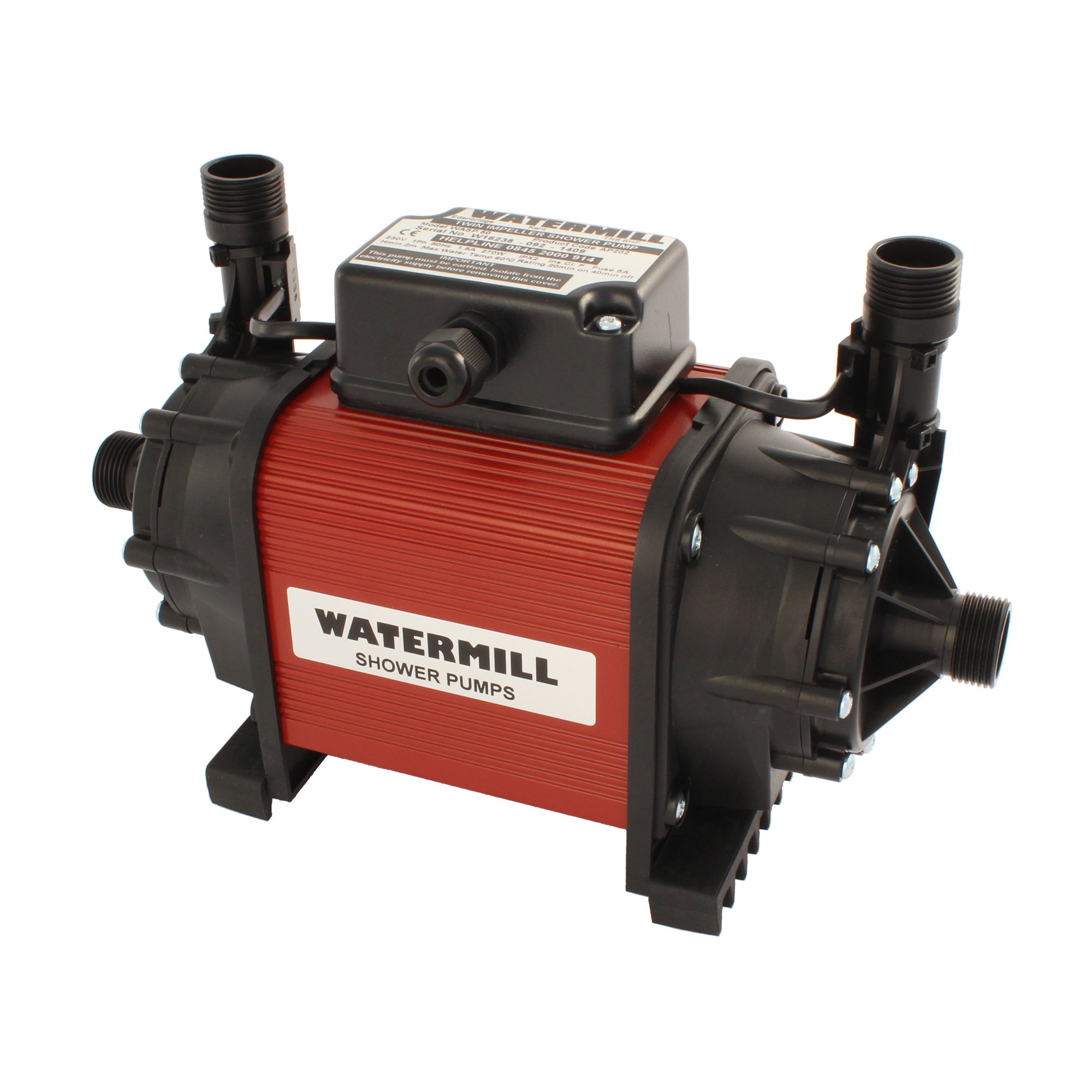 Watermill 1.5 bar Shower pump (H)190mm (W)220mm (L)340mm Departments