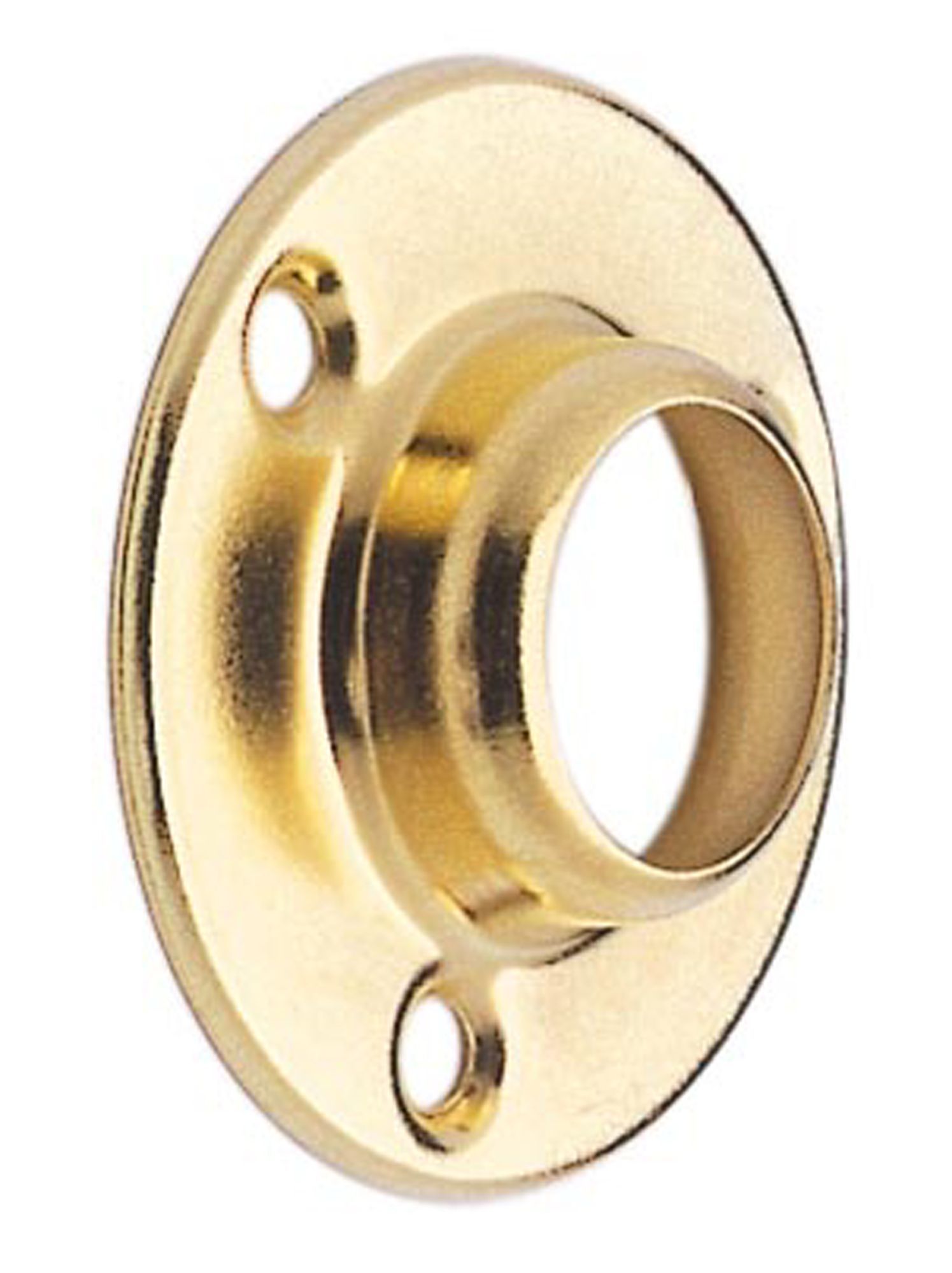 Colorail Brass effect Rail socket (Dia)19mm, Pack of 2 Departments