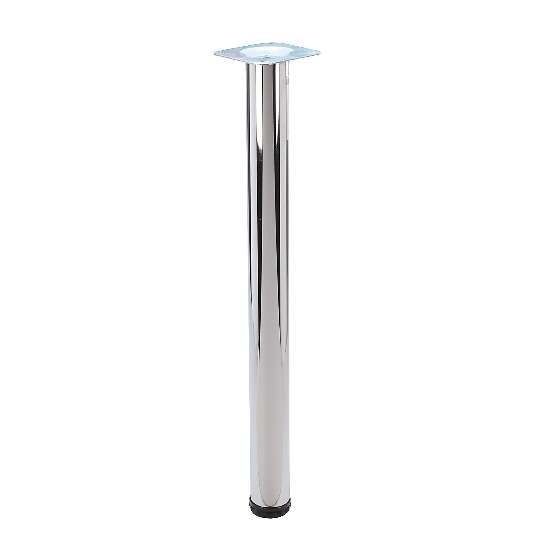 Rothley (H)710mm Chrome-plated Table leg | Departments | DIY at B&Q