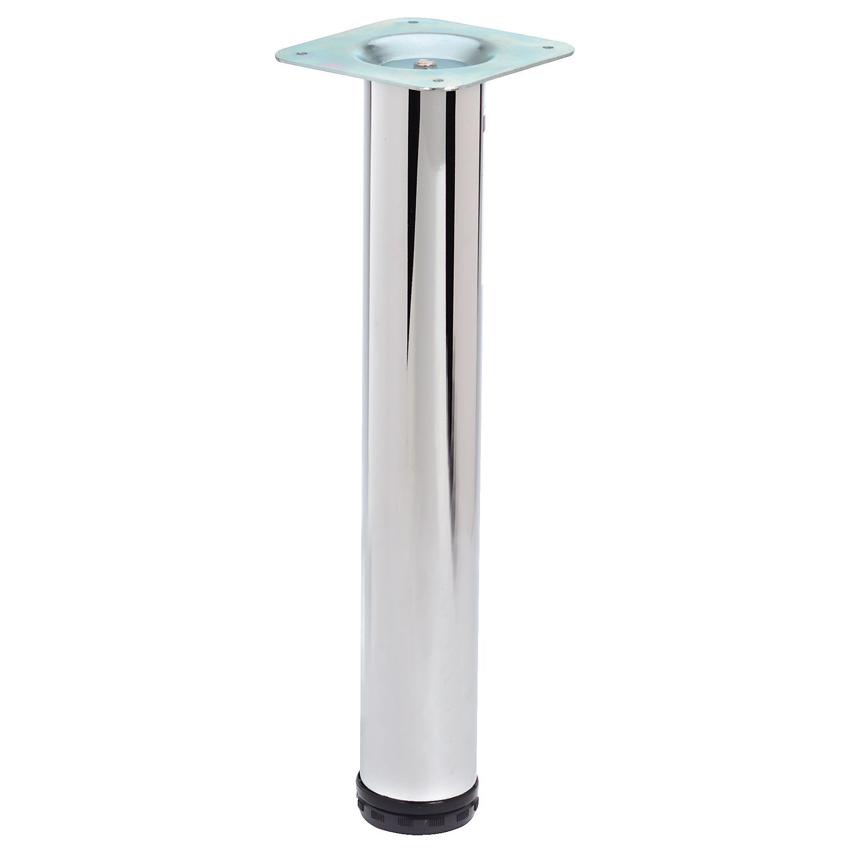 Rothley (H)400mm ChromePlated Chrome Table Leg Departments DIY at B&Q