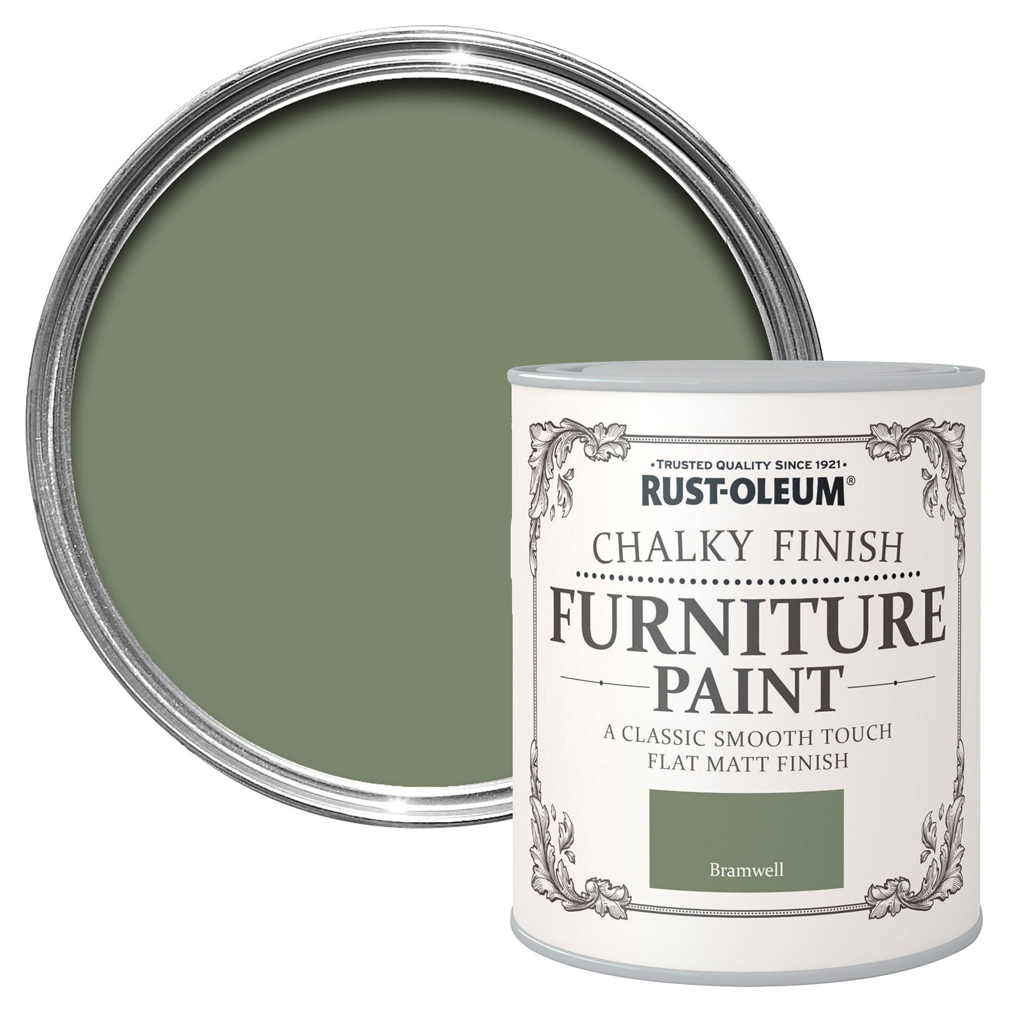 RustOleum Bramwell Chalky Matt Furniture paint 750 ml Departments