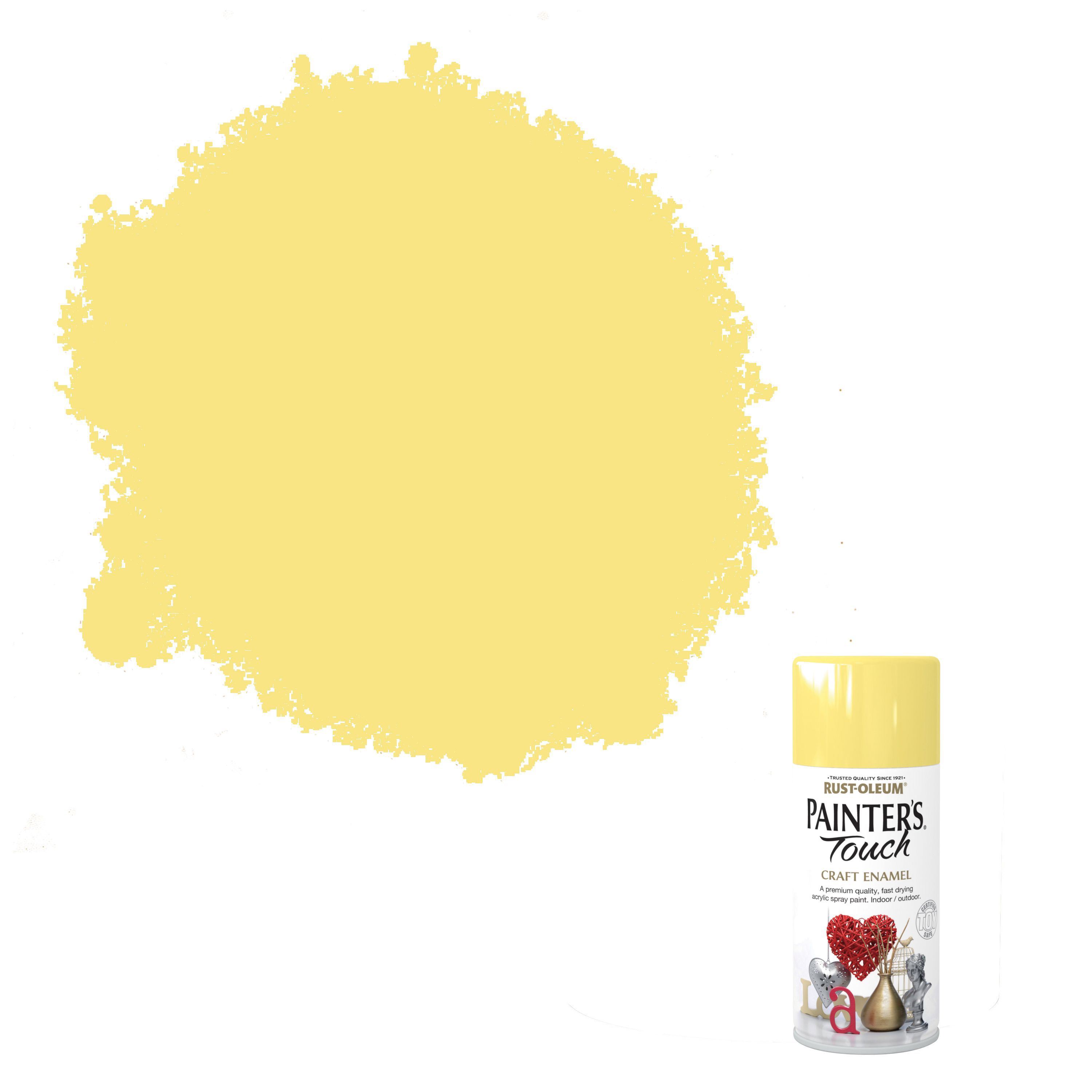 RustOleum Painter's touch Buttercup Yellow Gloss Decorative spray