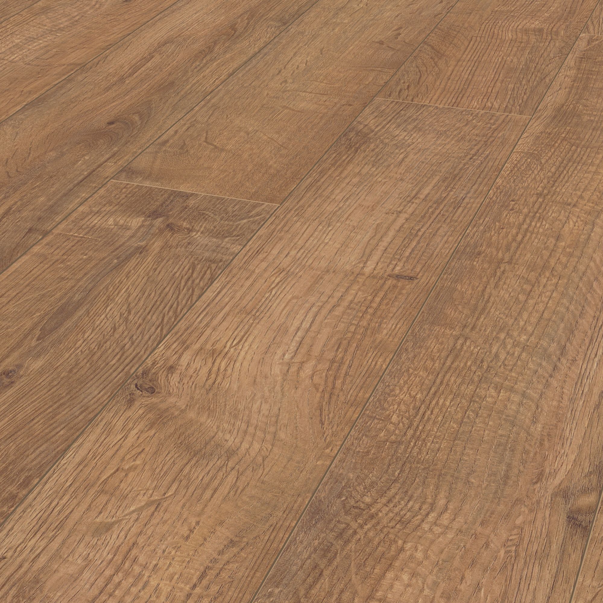 Rostock Natural Oak Effect Laminate Flooring 1 48m Pack Departments Diy At B Q