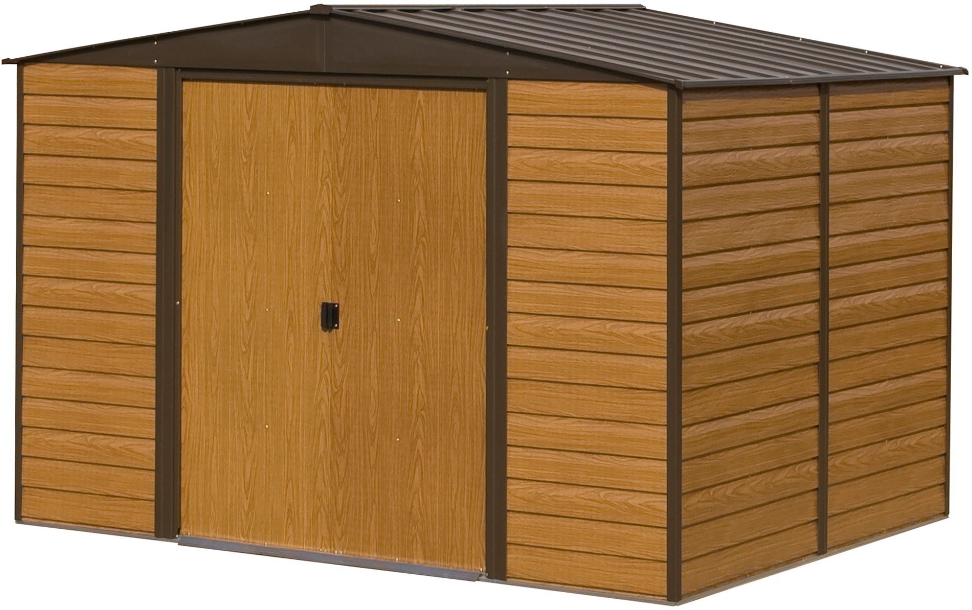 arrow woodvale 12x10 apex metal shed departments diy