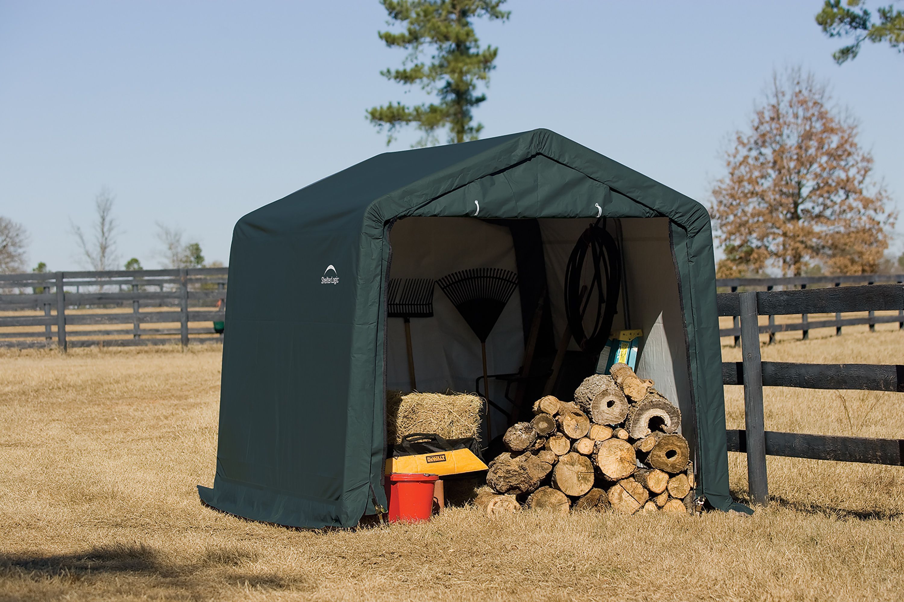 Shelterlogic 10x10 Apex Plastic Shed | Departments | DIY 