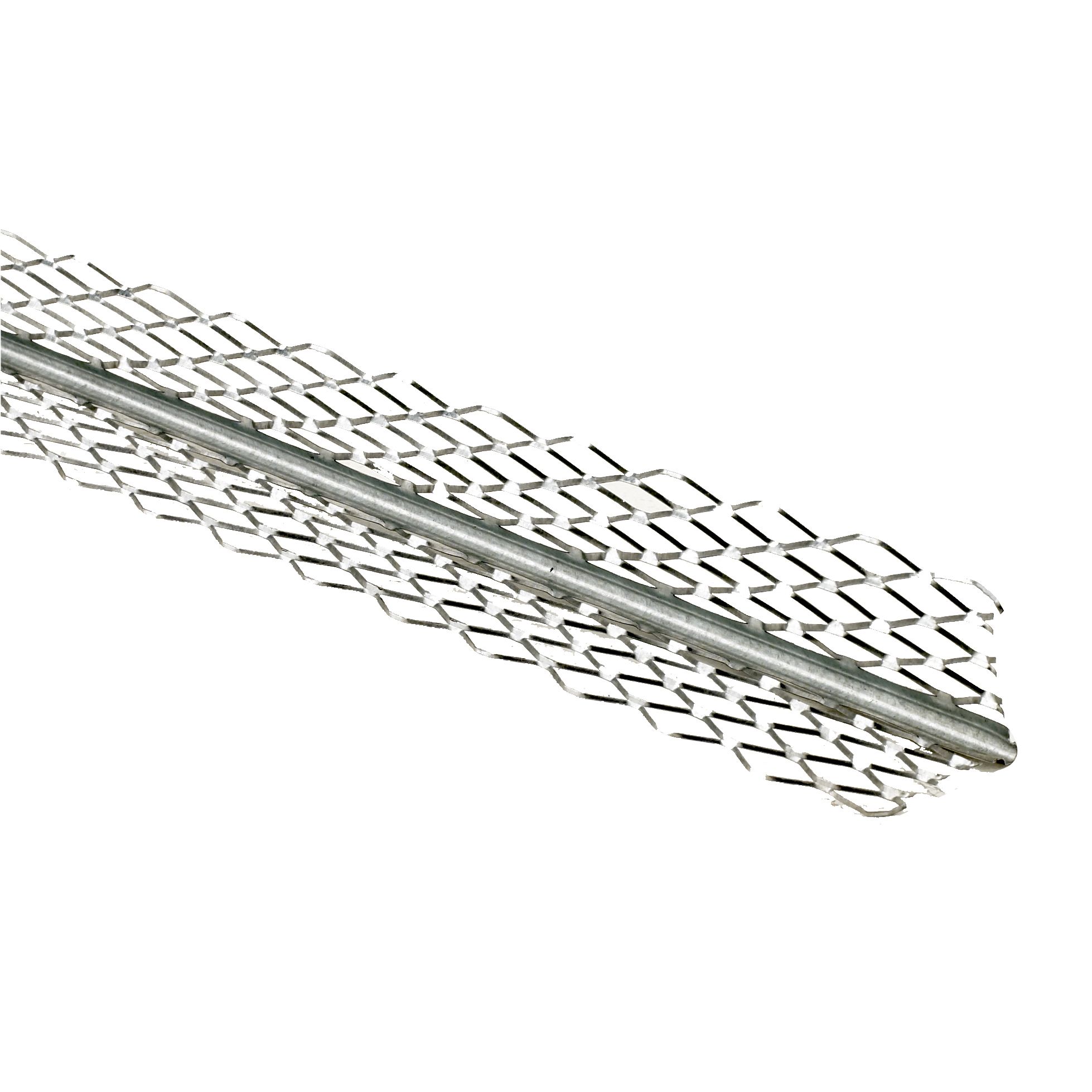 Galvanised steel Angle bead (L)2.4m (W)45mm Departments DIY at B&Q