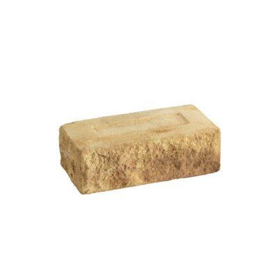 Bradstone Ancestry Cream Double-Sided Walling Stone (L)225mm (T)100mm, Pack Of 200