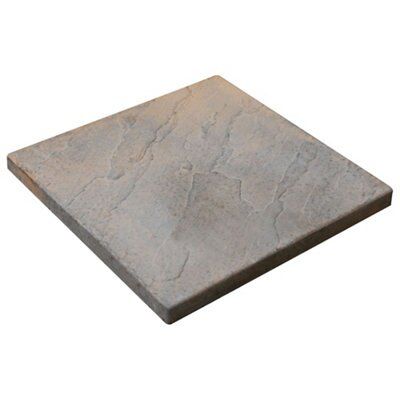 Brown blend Derbyshire Paving slab (L)450 (W)450mm Pack of 76 ...