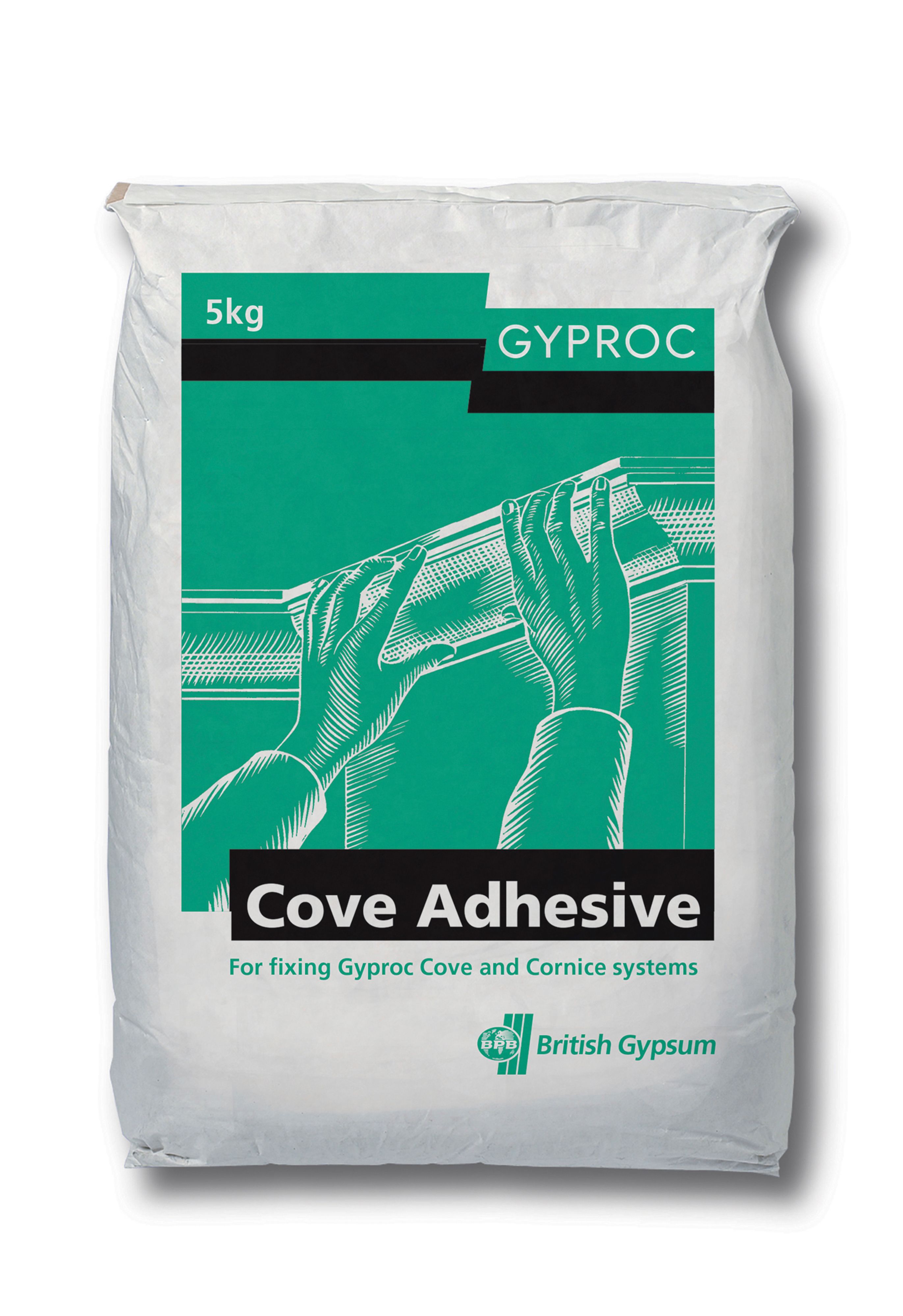 Gyproc White Coving Adhesive Departments Diy At B Q