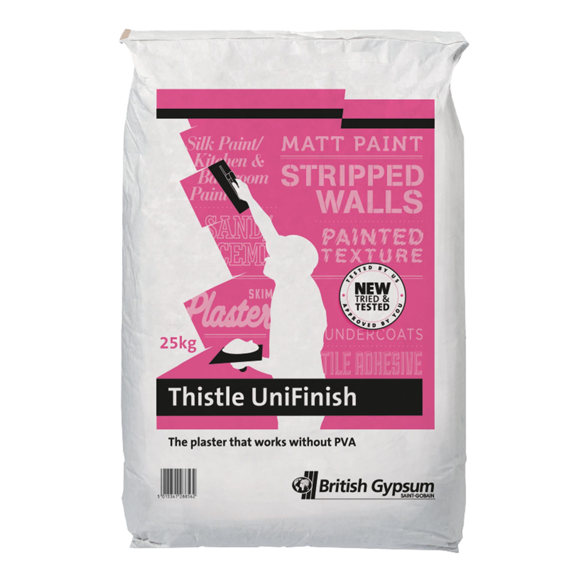 Thistle Finishing Plaster 25kg | Departments | DIY At B&Q