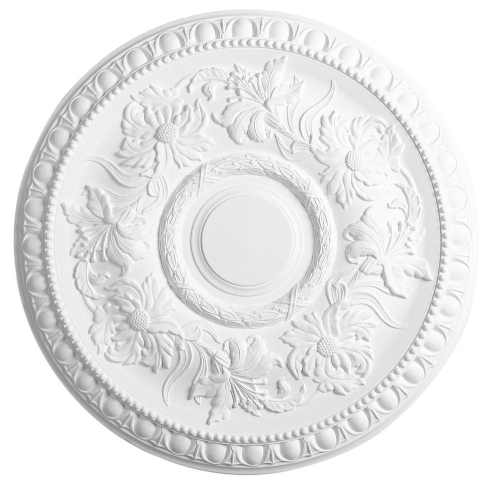 Artex Richmond Traditional Plaster Ceiling Rose Dia 530mm Departments Diy At B Q