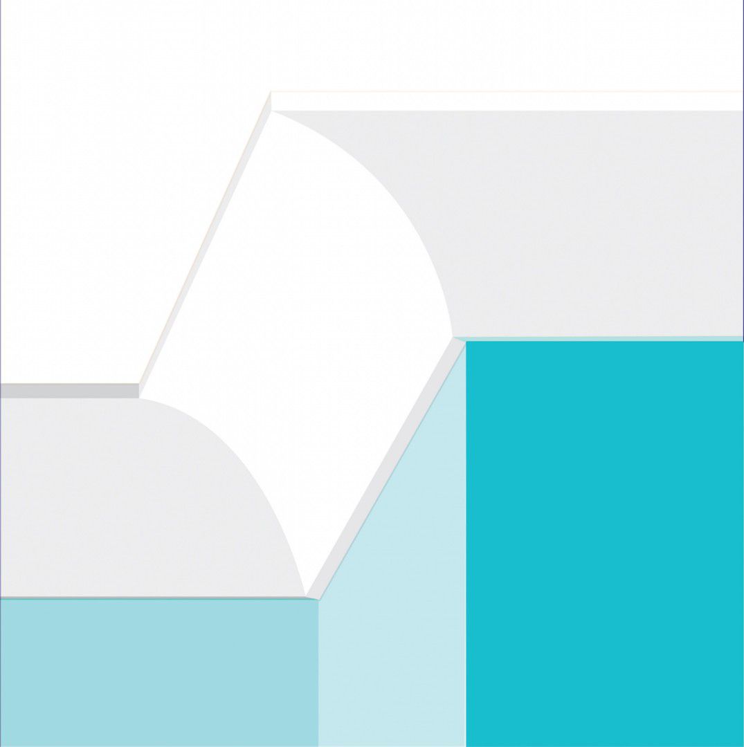 Artex Easifix Classic C profile Paper faced plaster External Coving