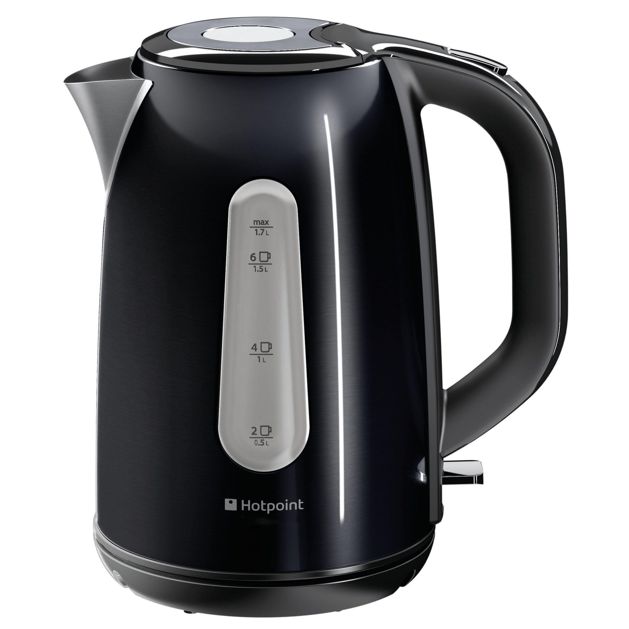 Hotpoint WK30MDBK0 Electric Kettle, Black Departments DIY at B&Q