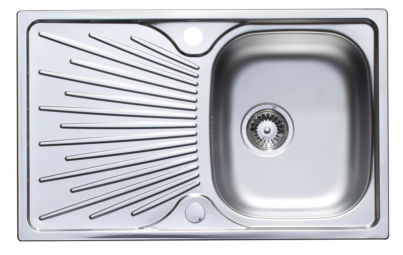 compact kitchen sink with drainer