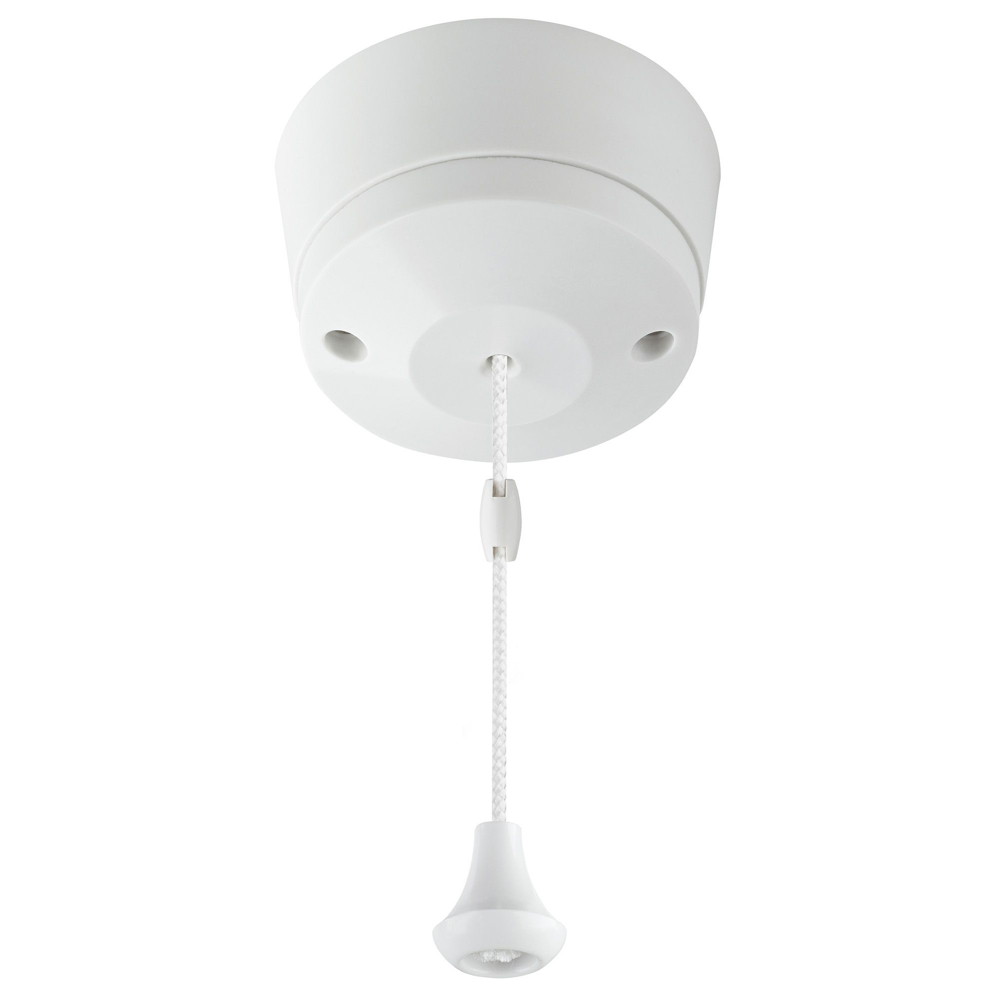 MK 6A 1 way White Pull Switch Departments DIY at B&Q