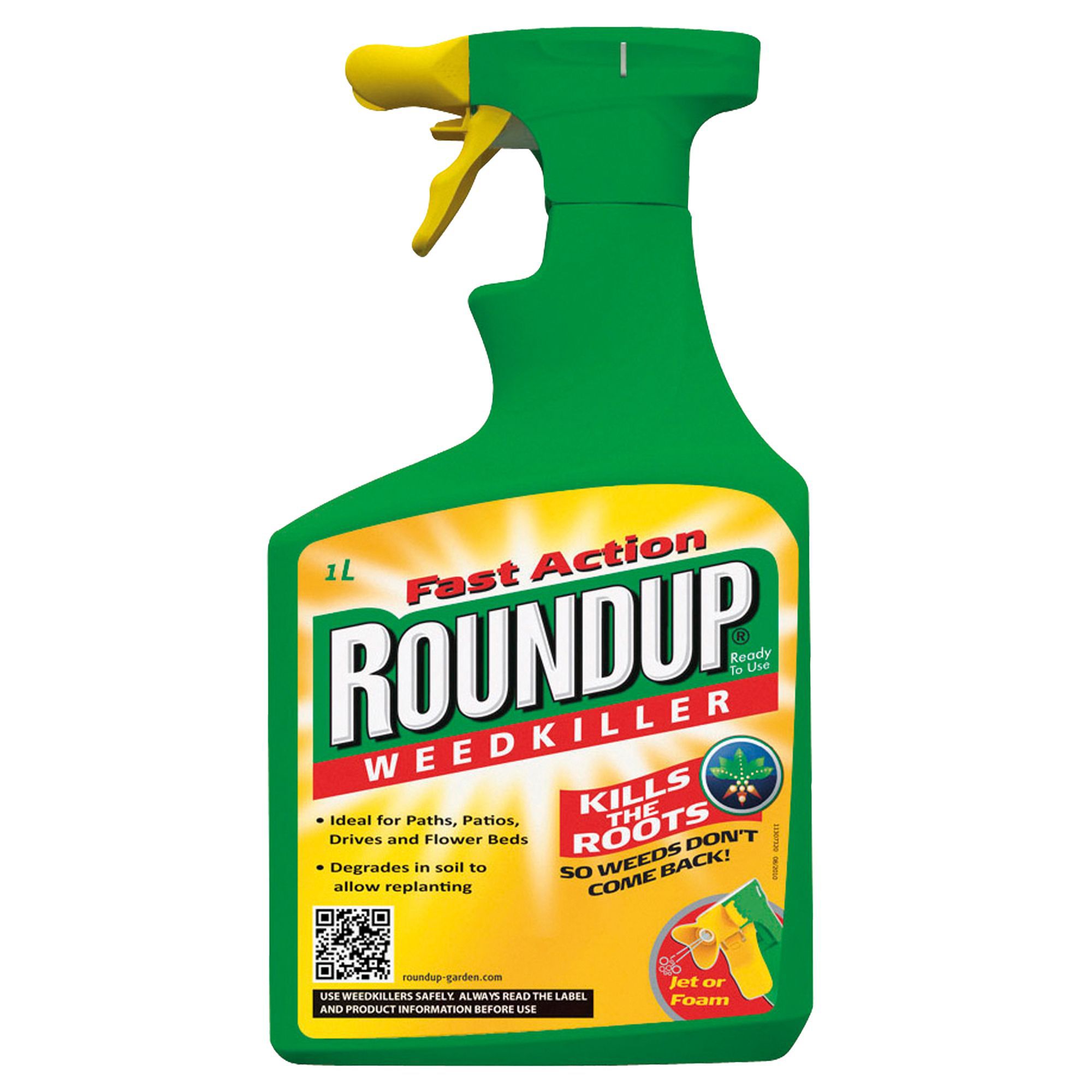 Roundup Fast Action Ready to use Weed killer 1L Departments DIY at B&Q