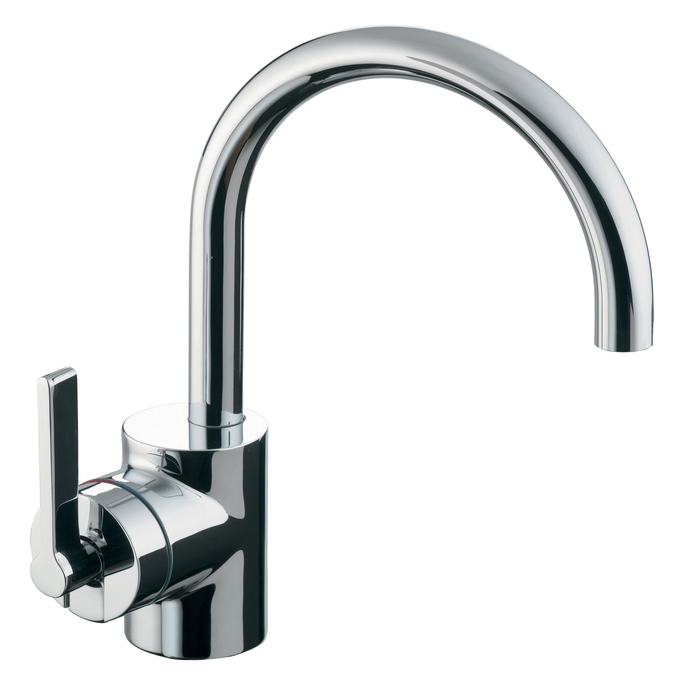 Ideal Standard Silver 1 Lever Basin Mixer Tap | Departments | DIY At B&Q